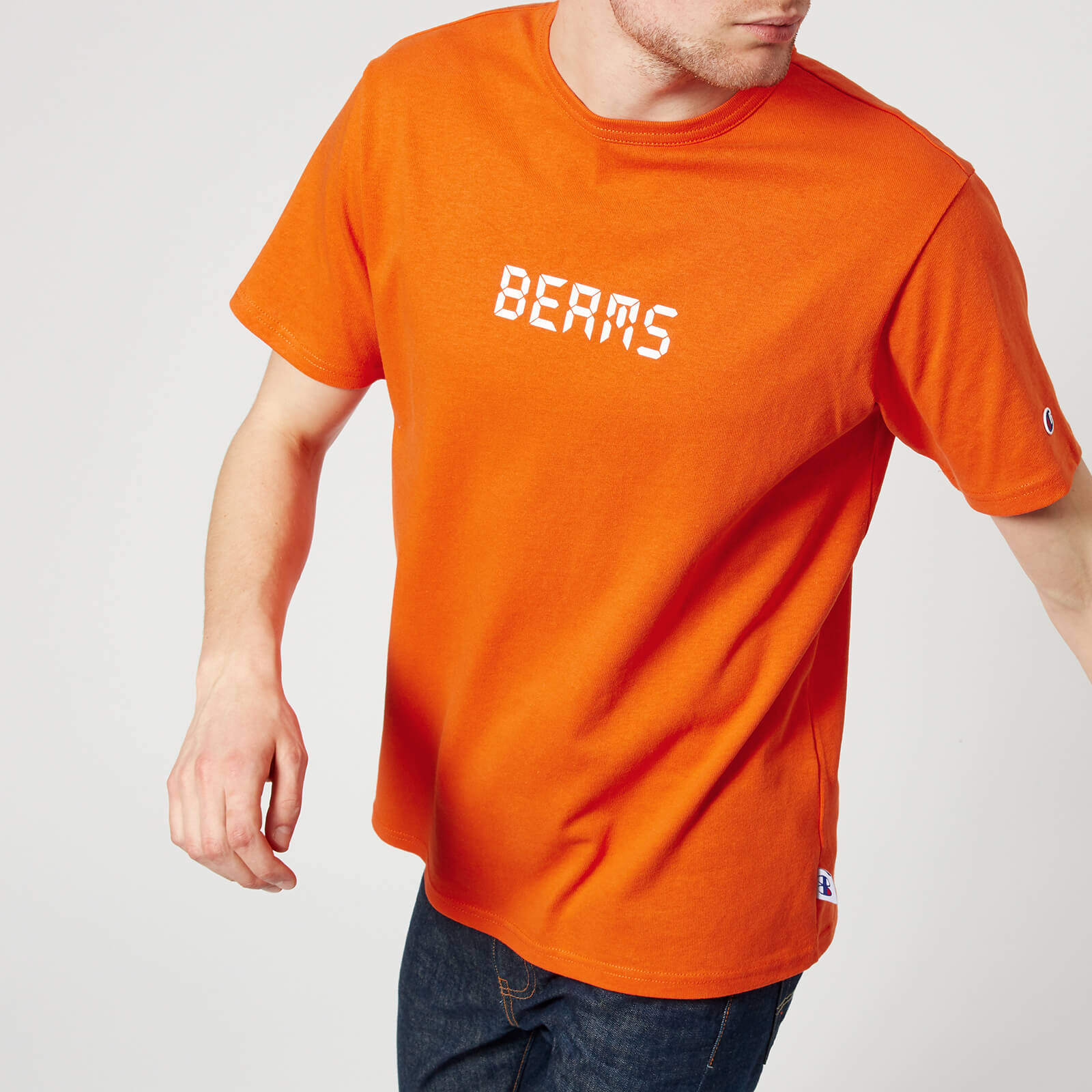 Champion x beams t shirt hot sale