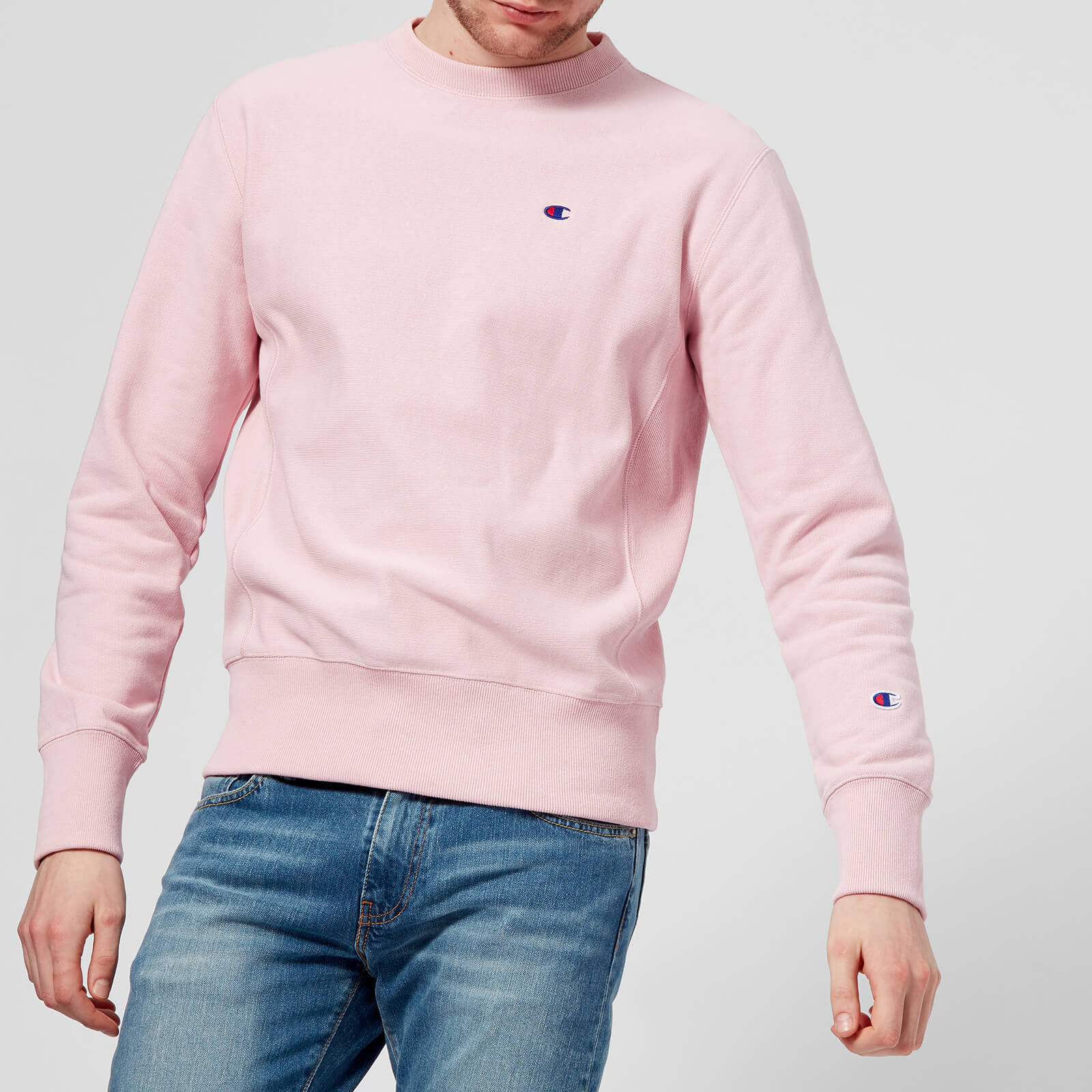 Champion sweatsuit mens pink 2025
