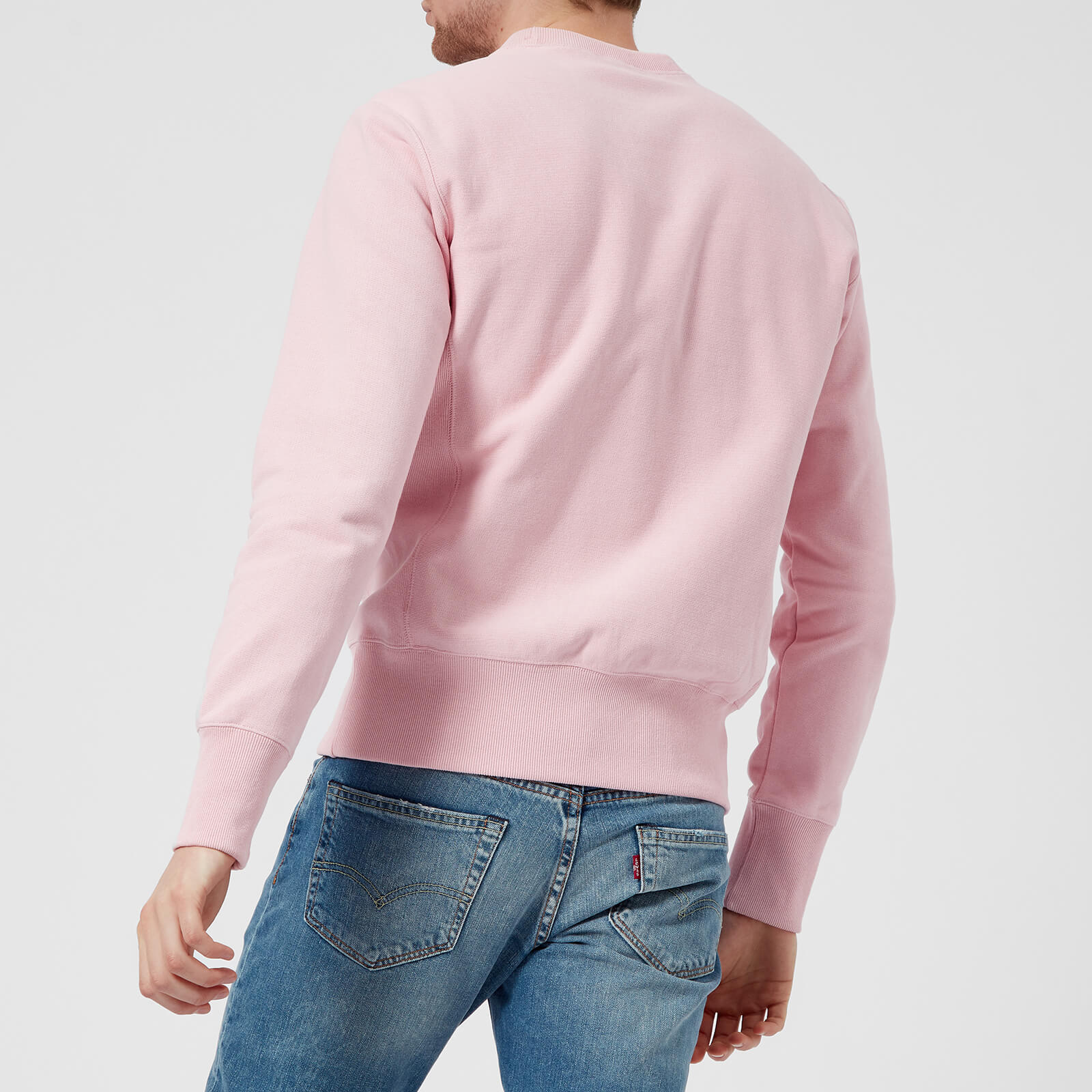 Champion Men s Crew Neck Sweatshirt Pink Coggles