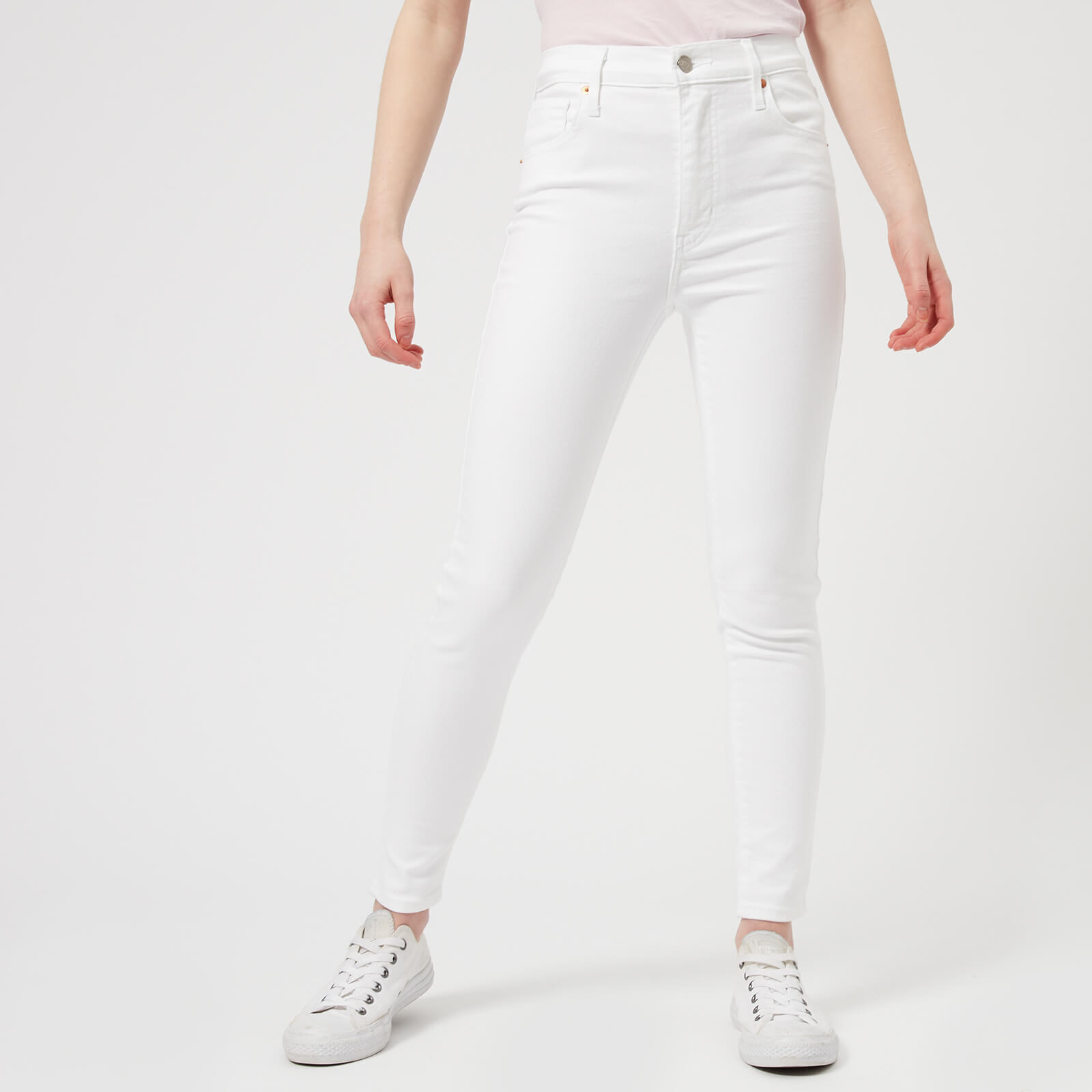 Levi s Women s Mile High Ankle Skinny Jeans Western White Coggles