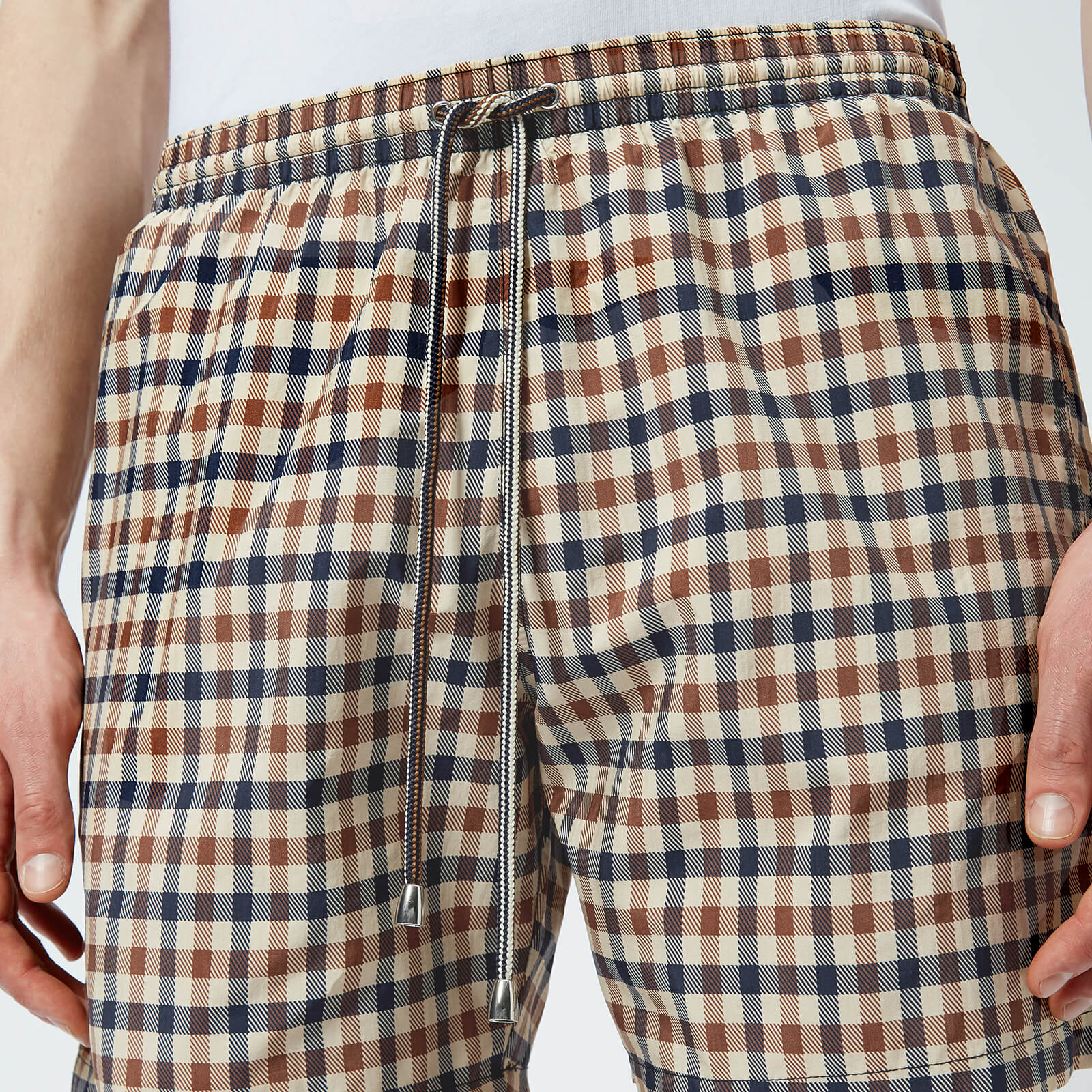 Aquascutum swim shorts shop check