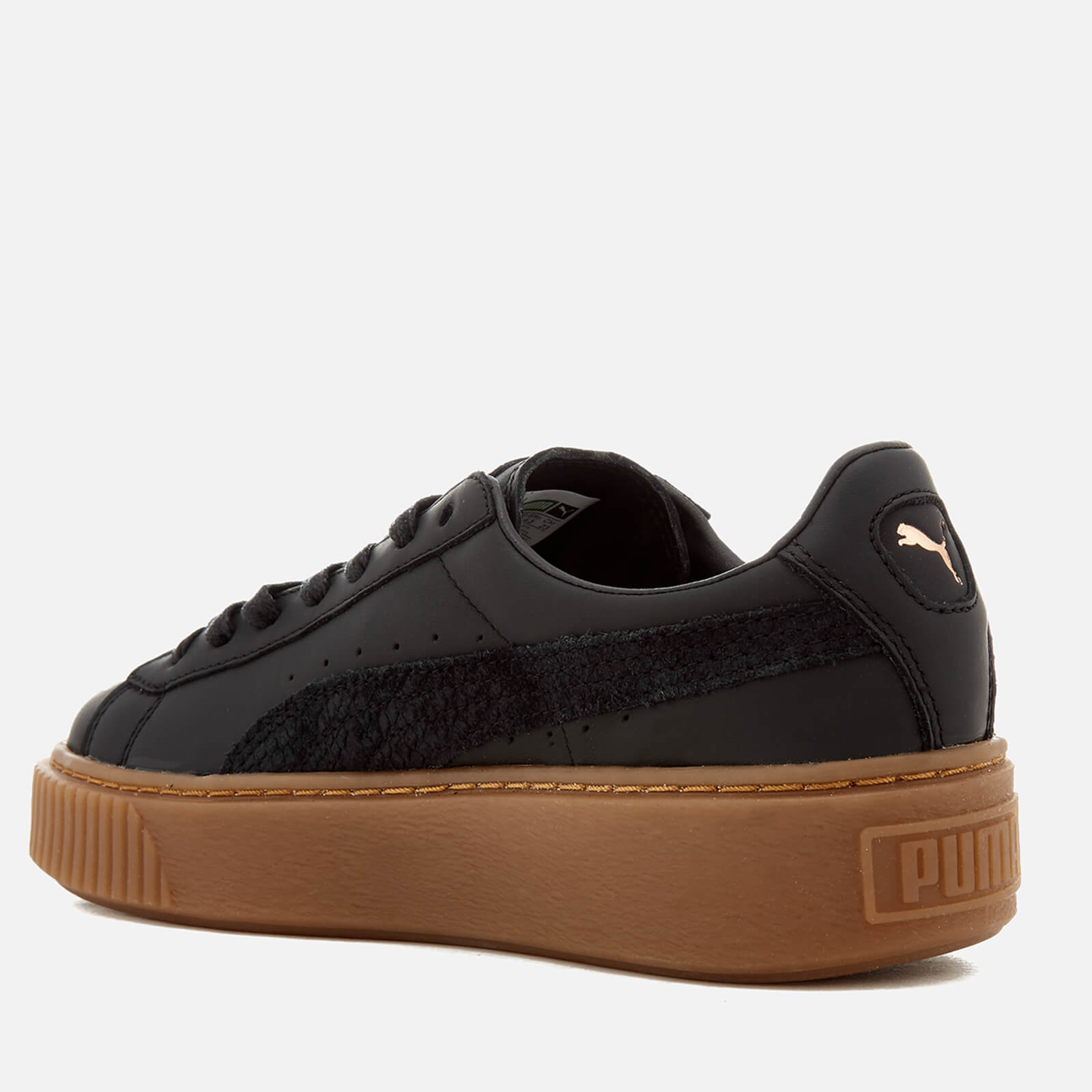 Puma basket platform euphoria white discount