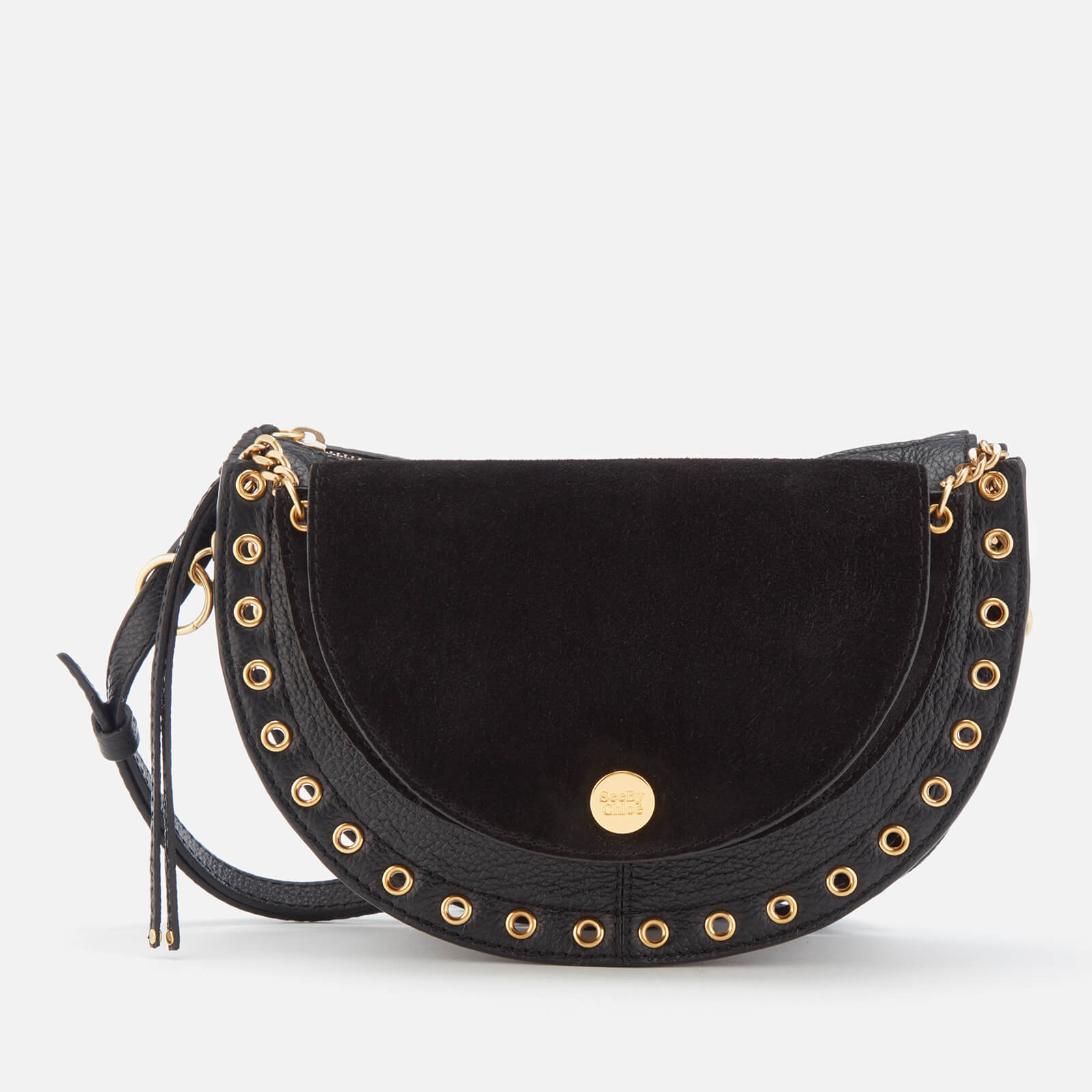 See By Chloe Women s Kriss Cross Body Bag Black Coggles