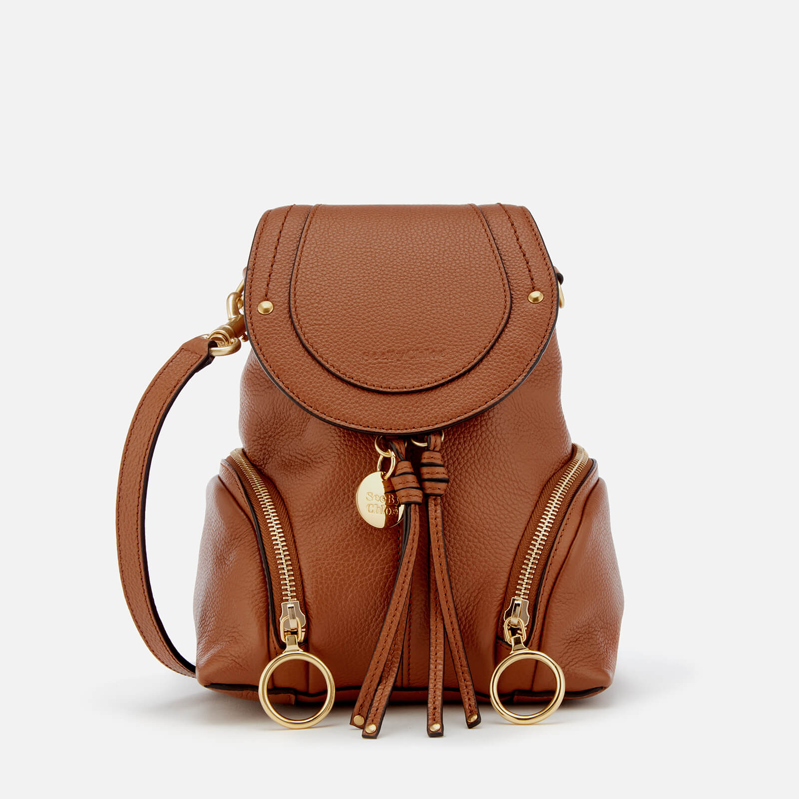 See By Chloe Women s Mini Olga Backpack Caramello Coggles