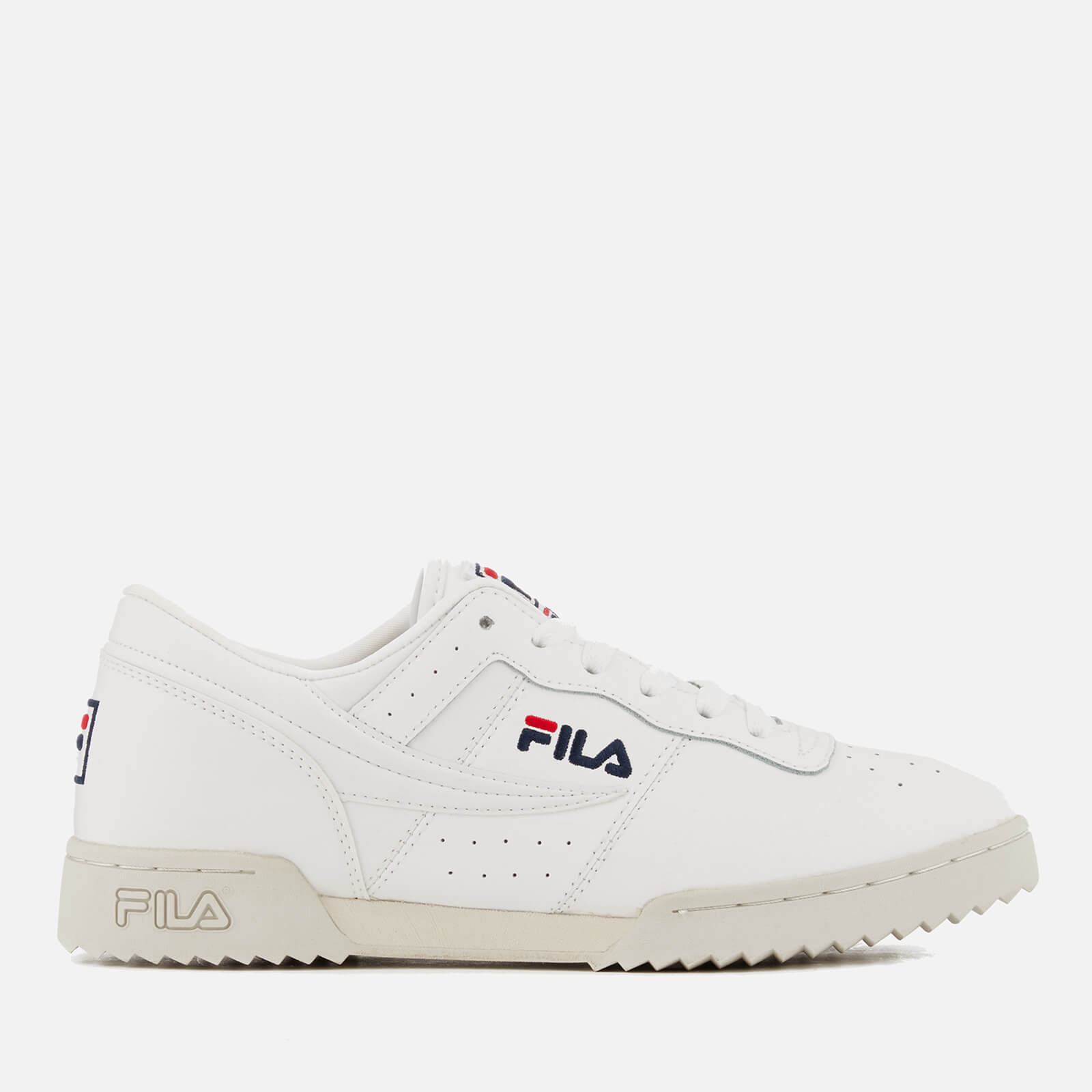 FILA Men s Original Fitness Ripple Trainers White Allsole