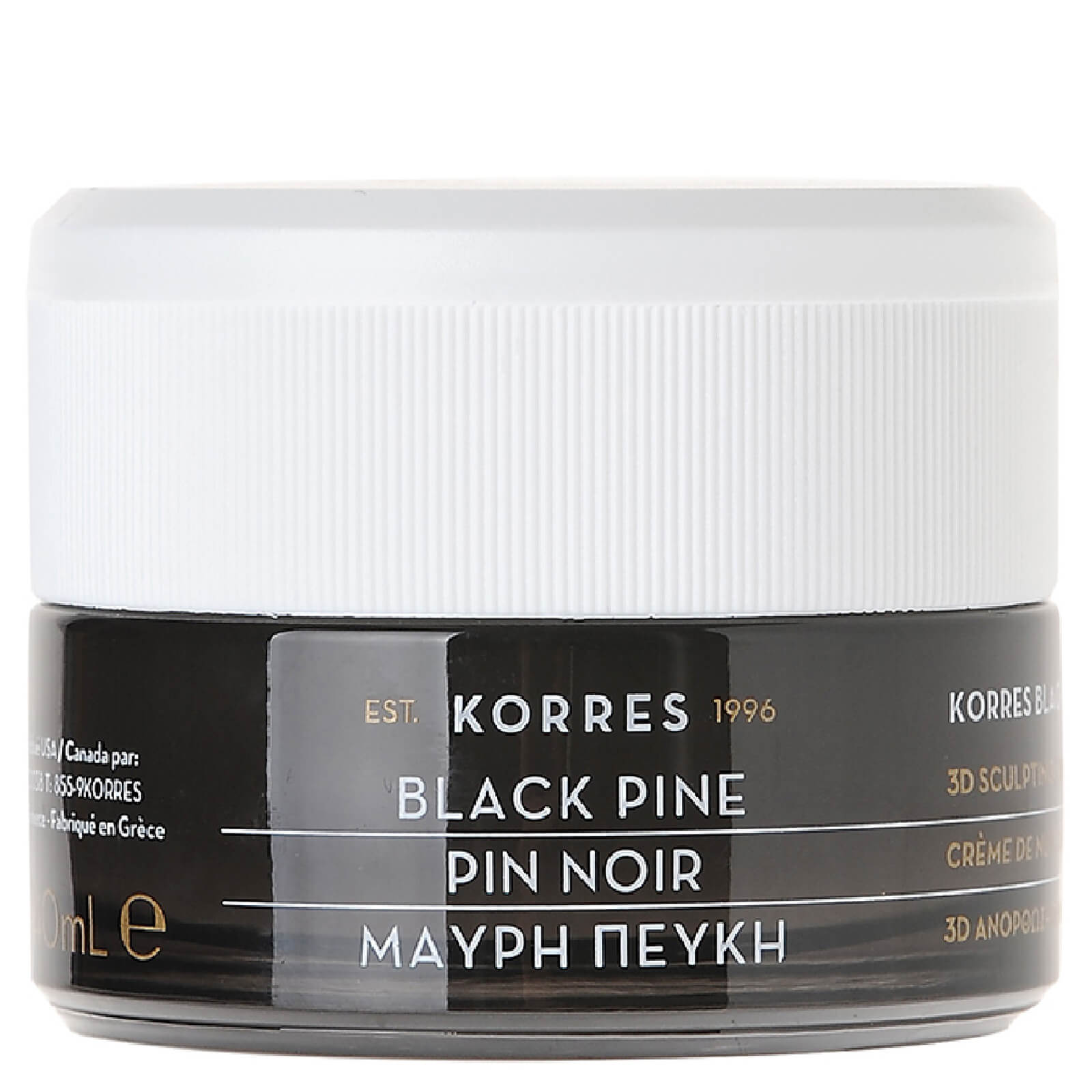 KORRES Natural 3D Black Pine Firming and Lifting Day Cream for Normal/Combination Skin 40ml