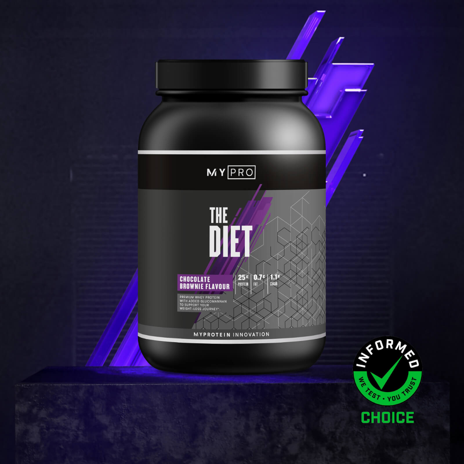 THE Diet - 30servings - ช็อกโกแลต บราวนี่