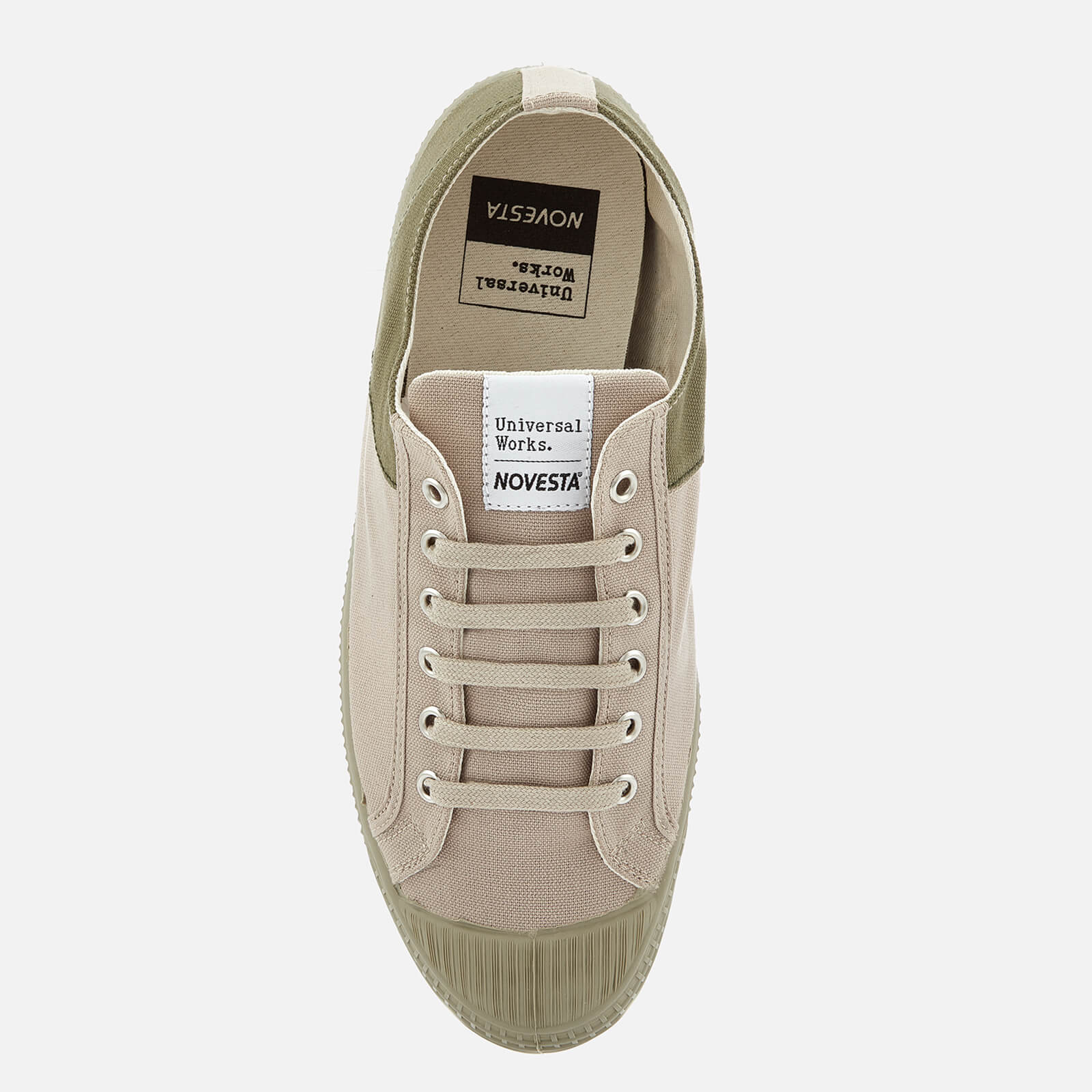 Novesta X Universal Works Men s Star Master Two Tone Trainers Platan Military Coggles
