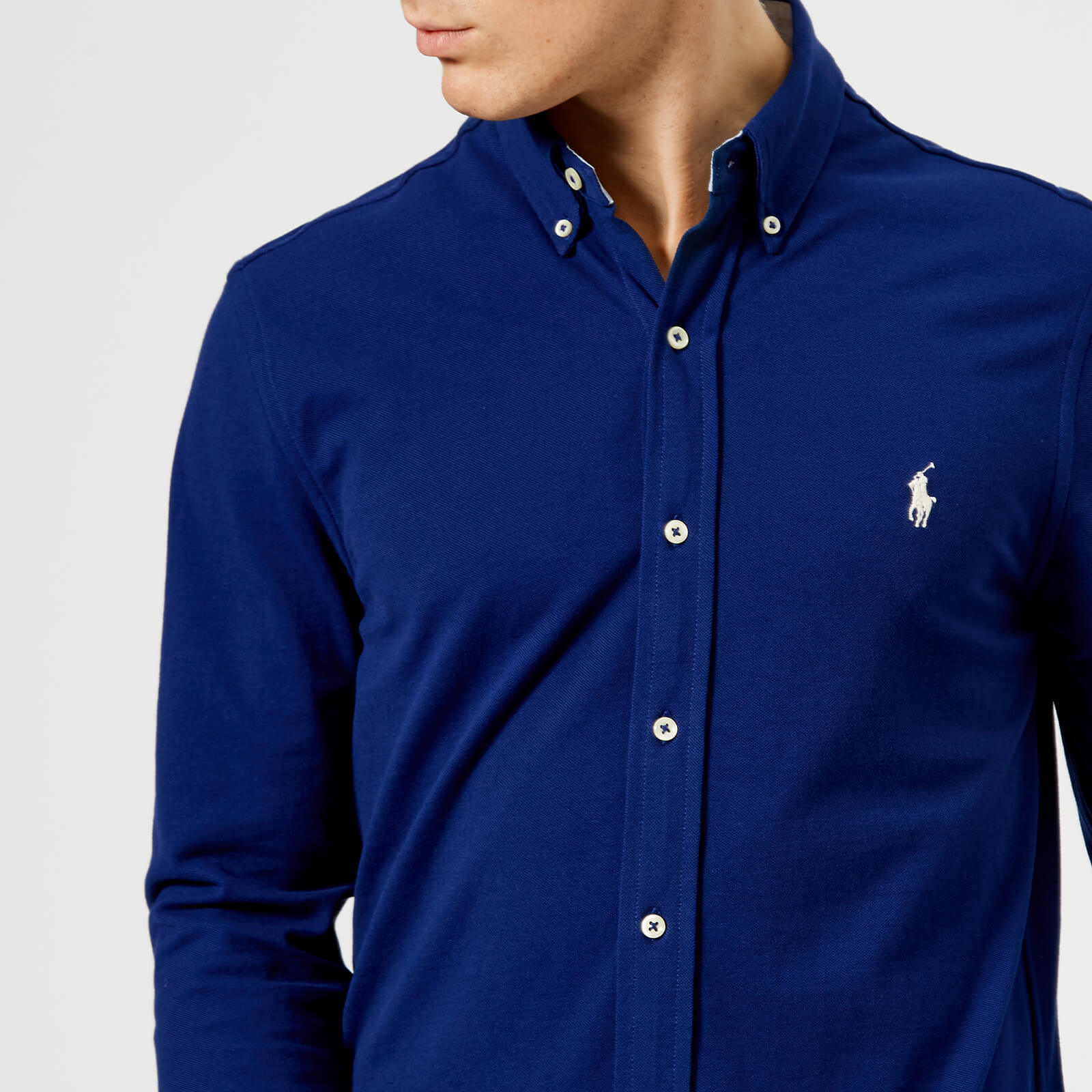 Polo Ralph Lauren Men s Featherweight Long Sleeve Shirt Blue Coggles