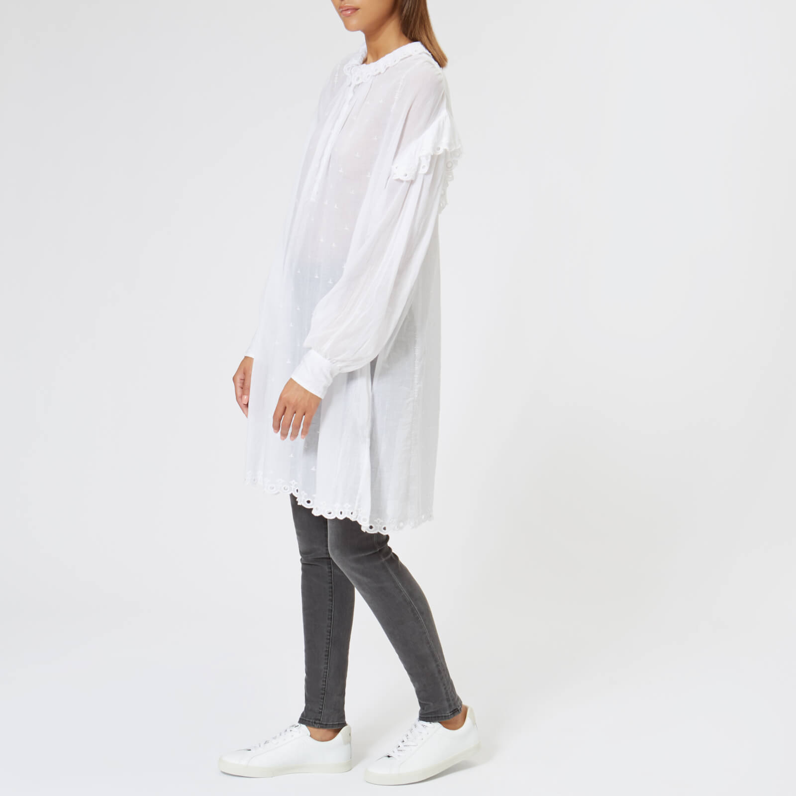 【関税込み】Isabel Marant Embroidered dress with bangs Isabel Marant Embroidered Dress With Bangs – BALTINI