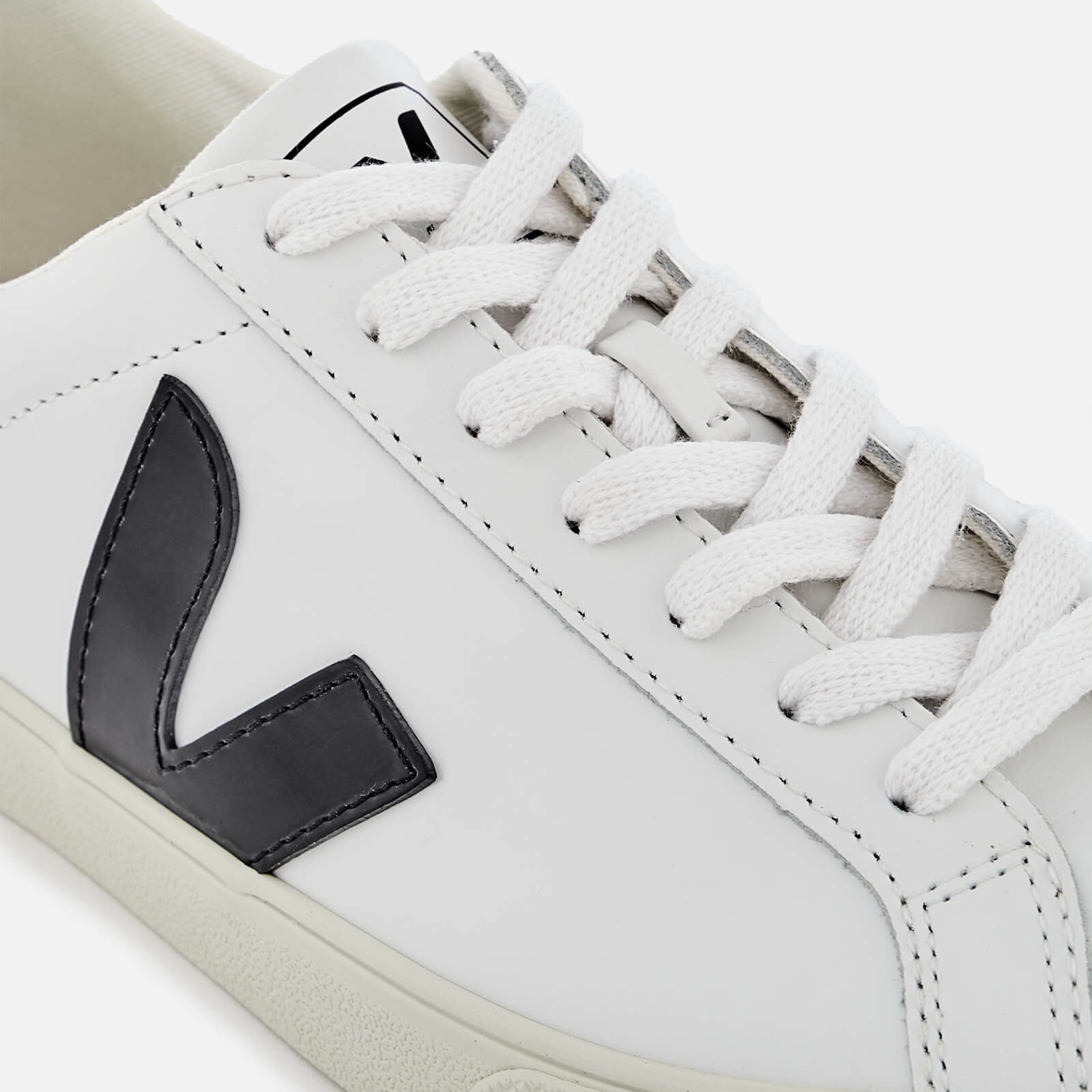 Veja Women s Esplar Leather Trainers Extra White Black Allsole