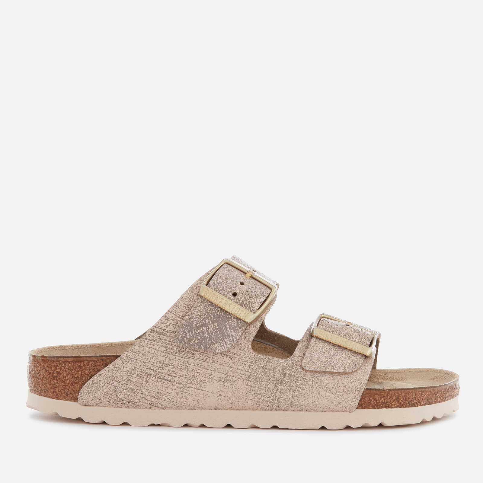 Washed metallic cream gold birkenstock online