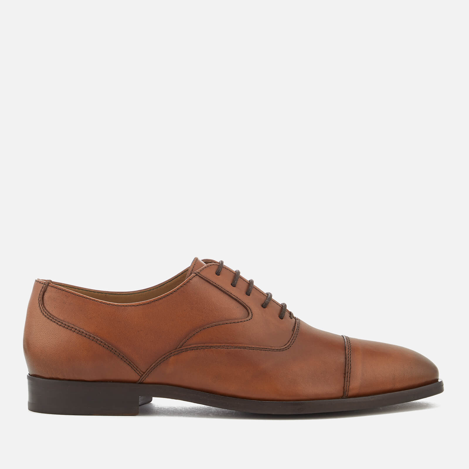 PS Paul Smith Men s Tompkins Leather Toe Cap Oxford Shoes Tan Allsole