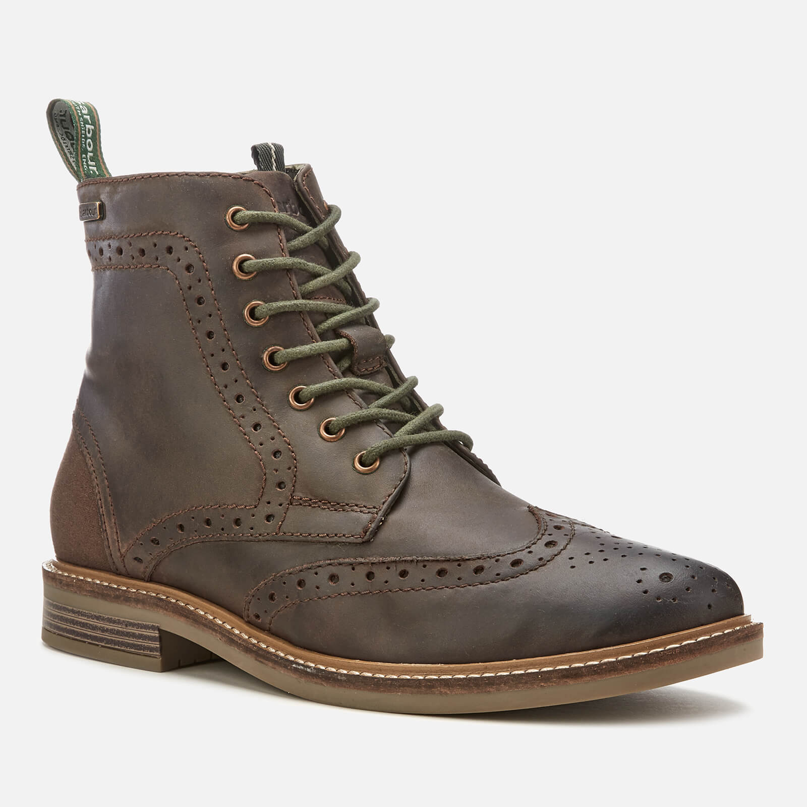 Barbour belsay wingtip brogue boots best sale