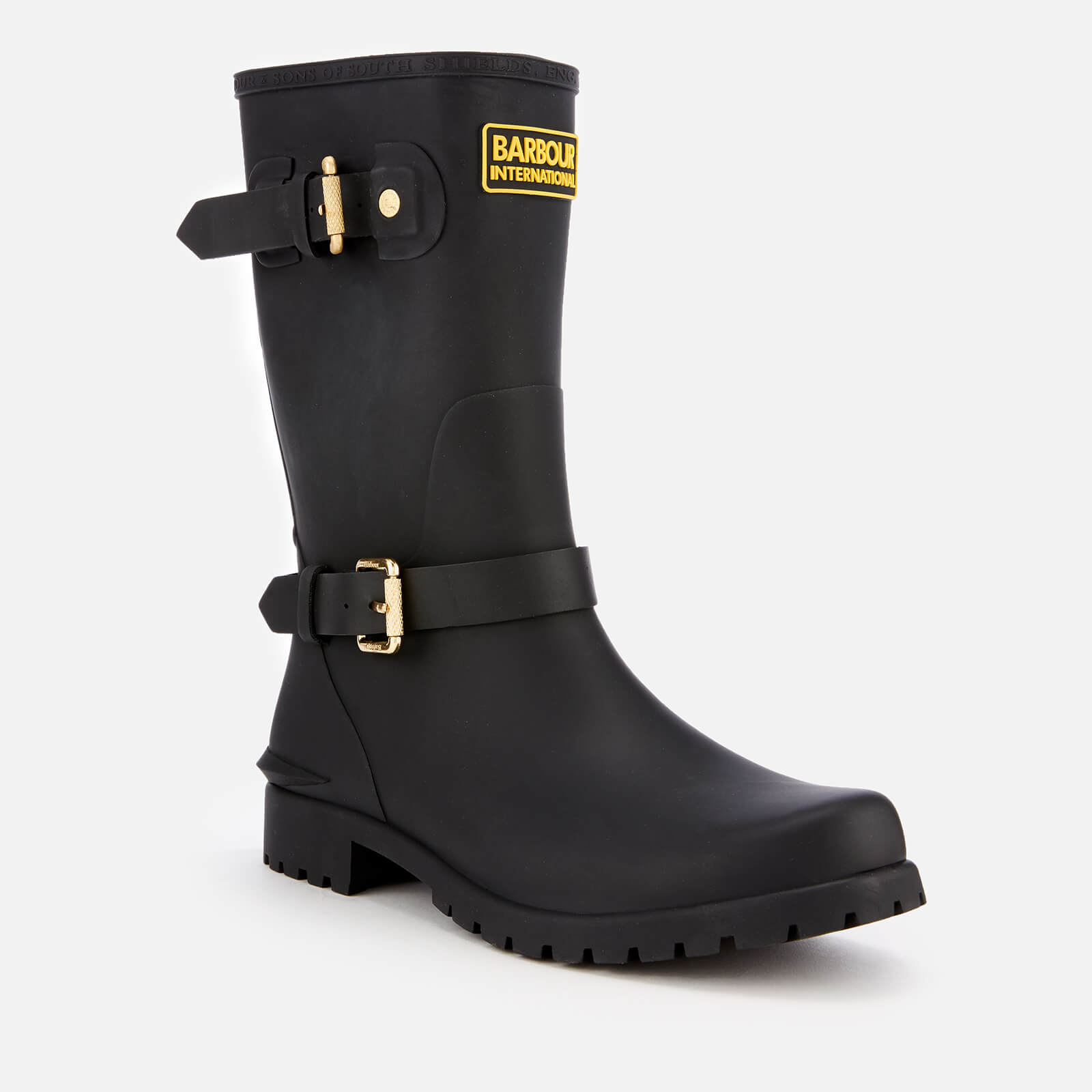 Biker style wellies best sale
