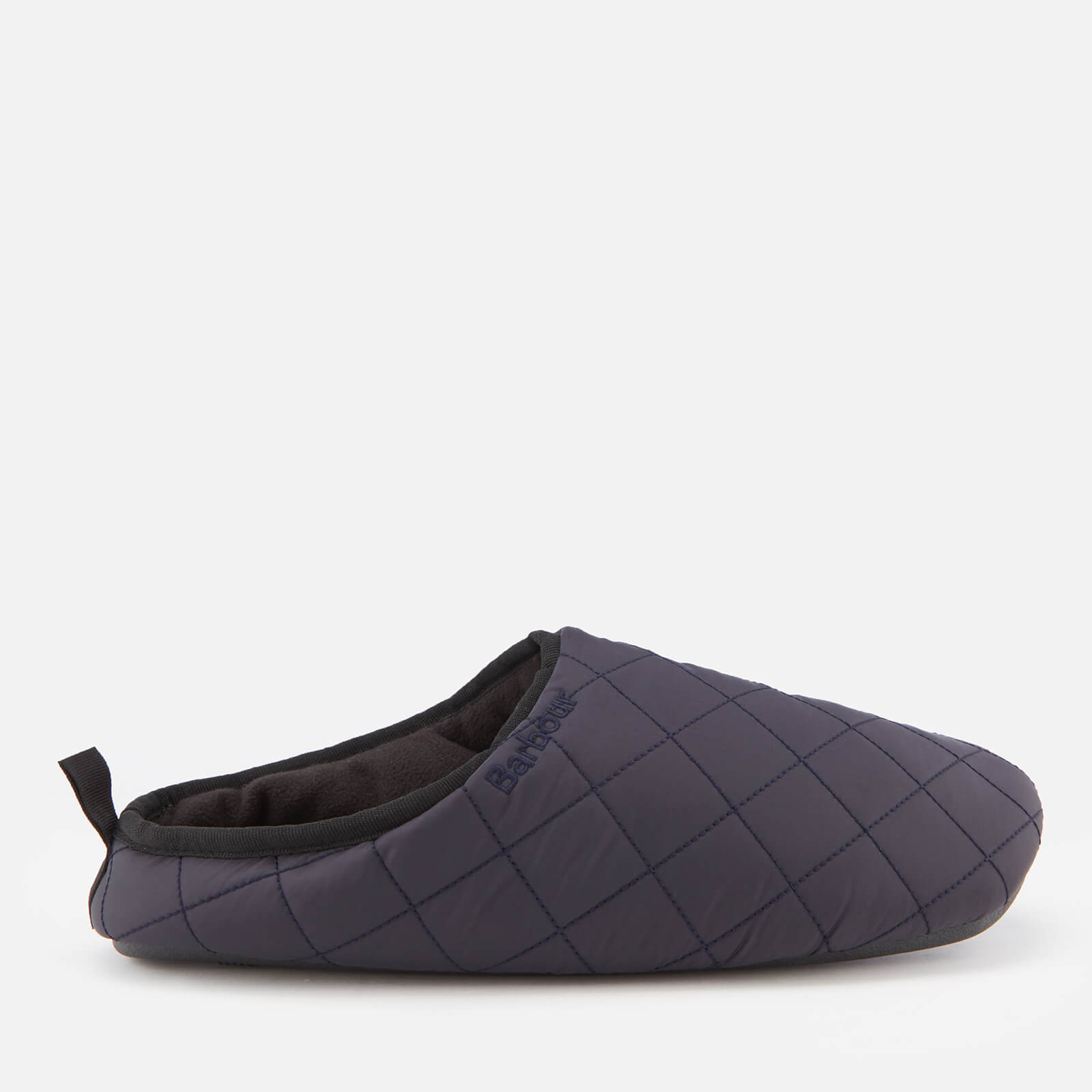 Barbour Men s Guthrie Quilted Fleece Lines Slippers Navy Coggles