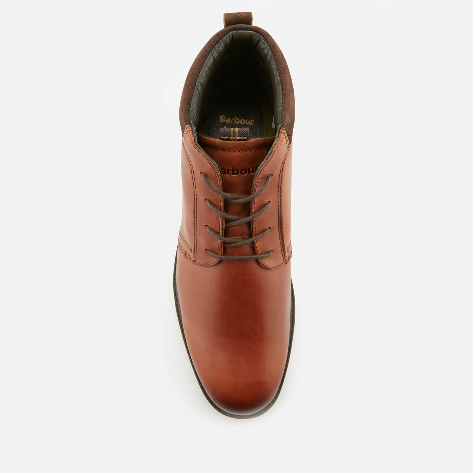 Barbour Men s Kielder Weather Proof Leather Chukka Boots Chestnut Thunder Coggles
