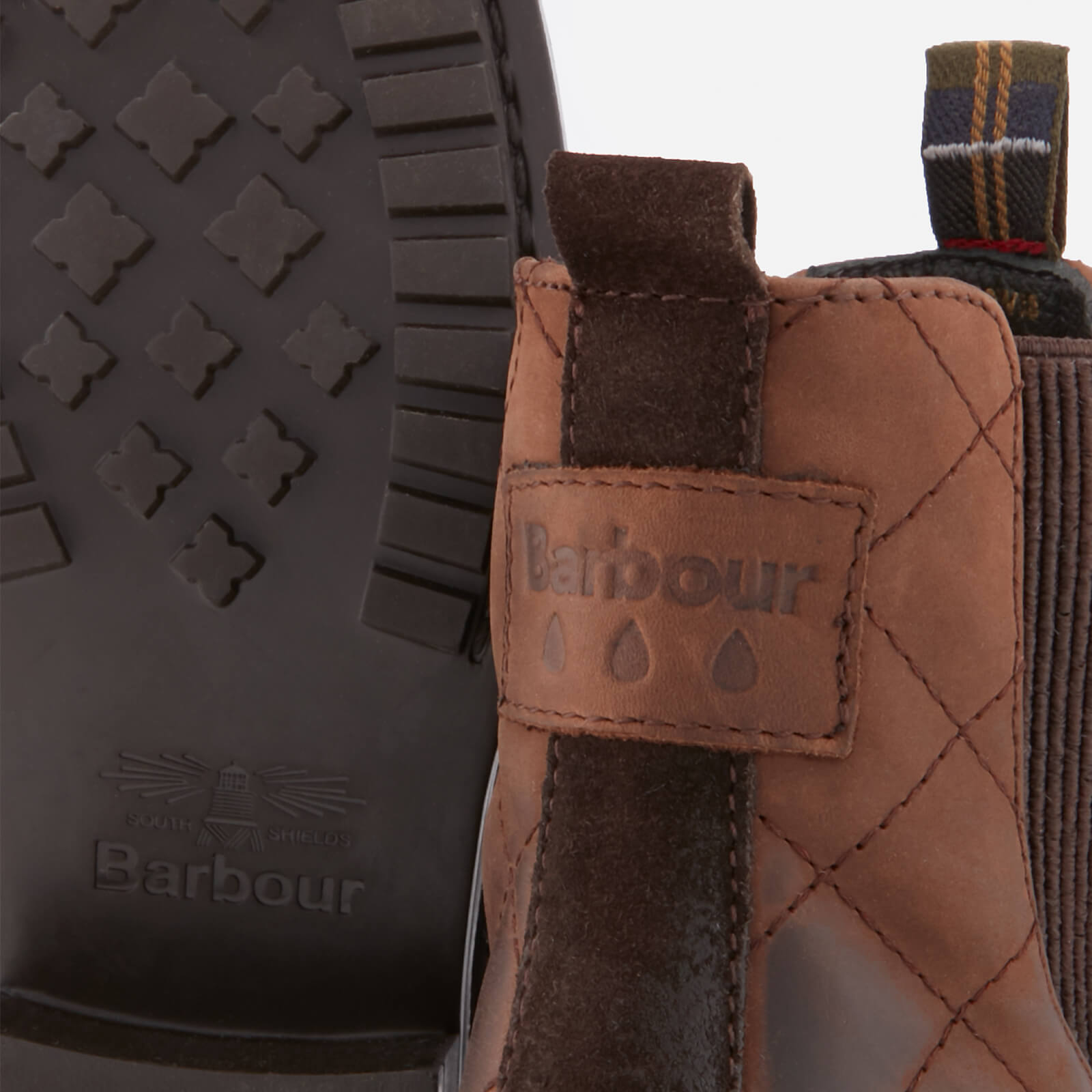 Barbour rimini chelsea boot dark brown discount