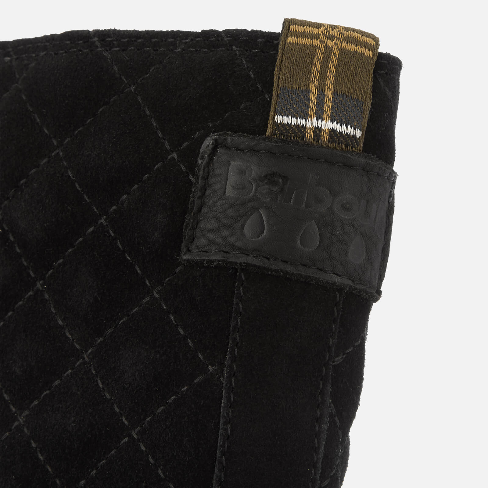 Barbour Women s Sorrento Water Resistant Tall Quilted Boots Black Allsole