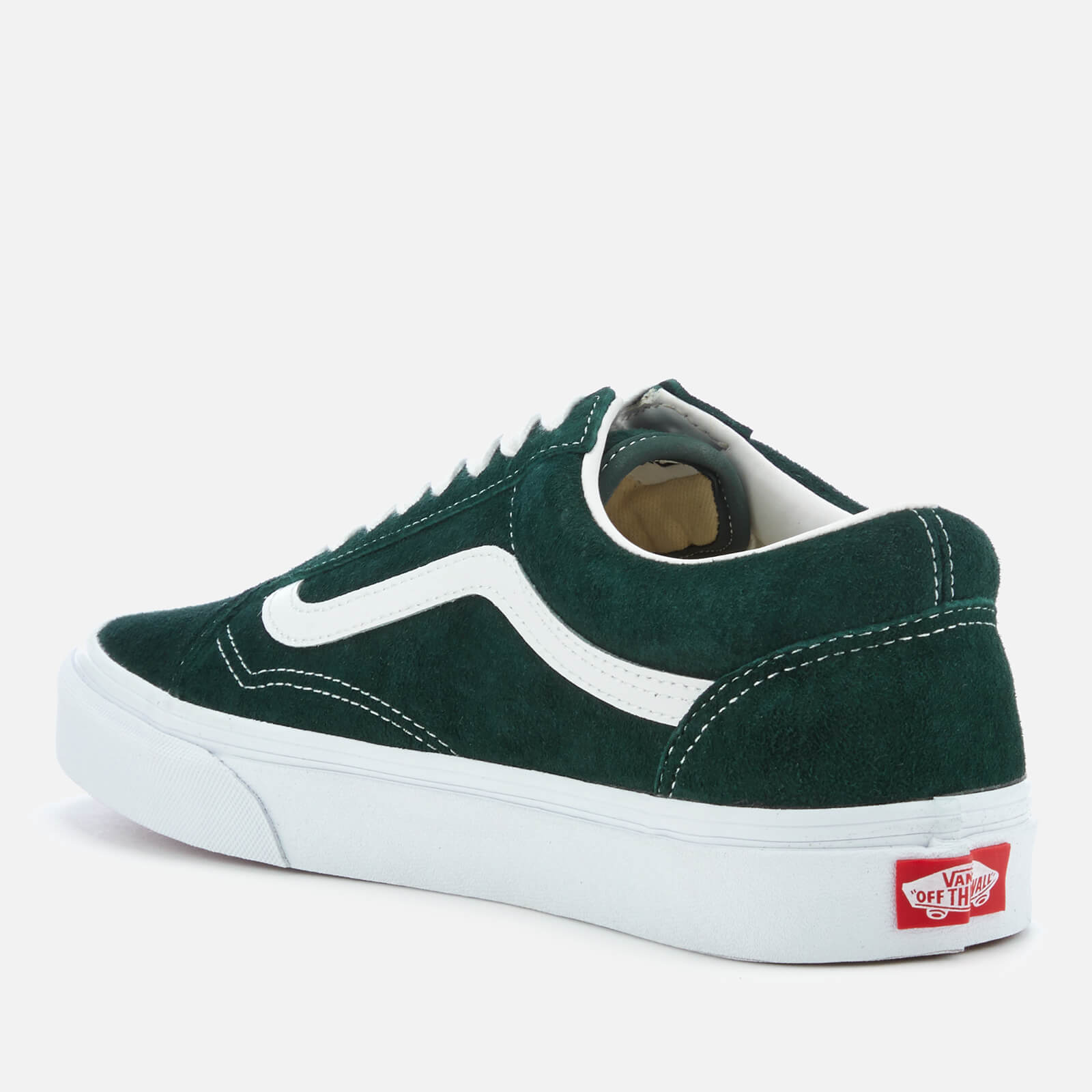 Vans old skool dark spruce suede skate shoes on sale