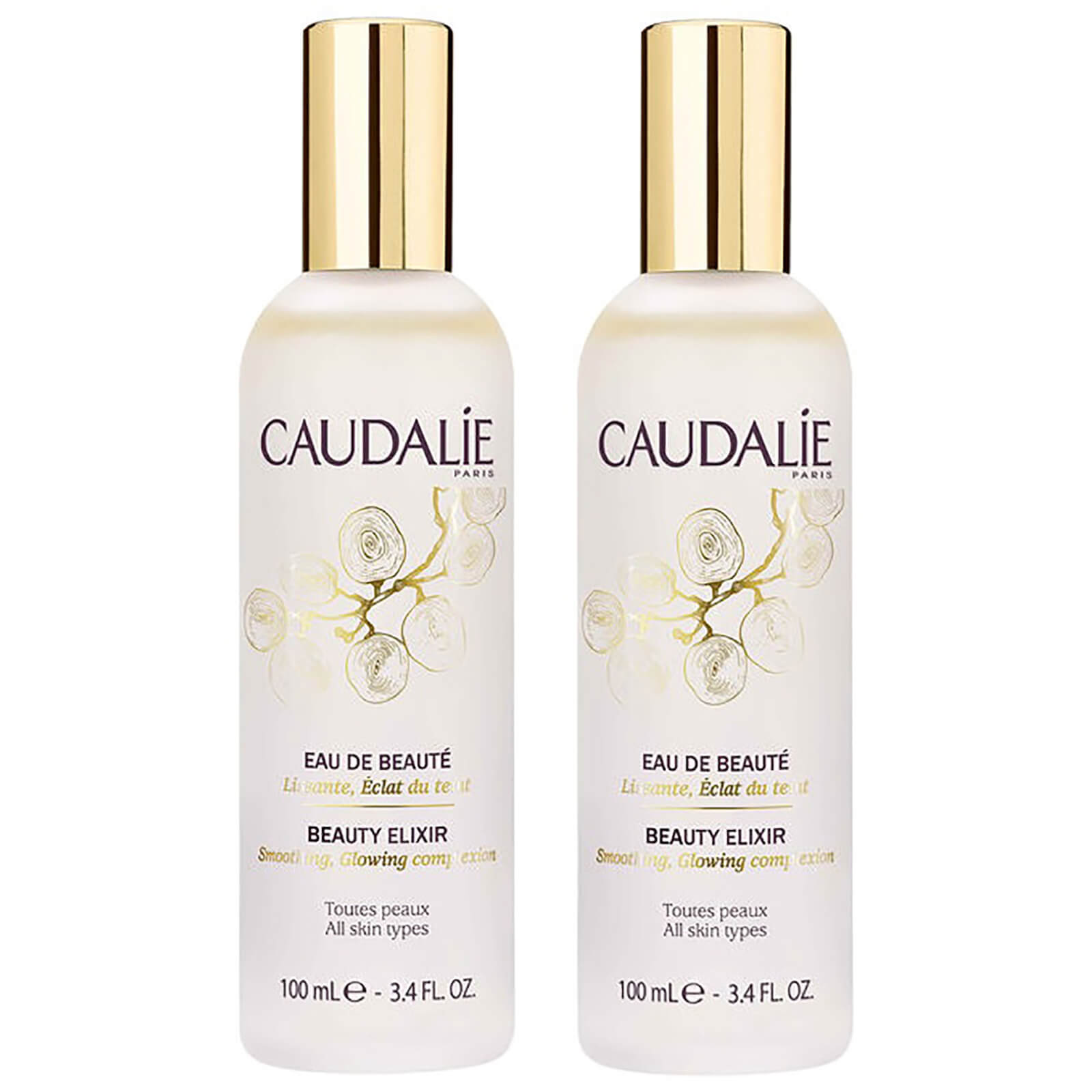 Caudalie Beauty Elixir Gold Limited Edition Duo 2 x 100ml