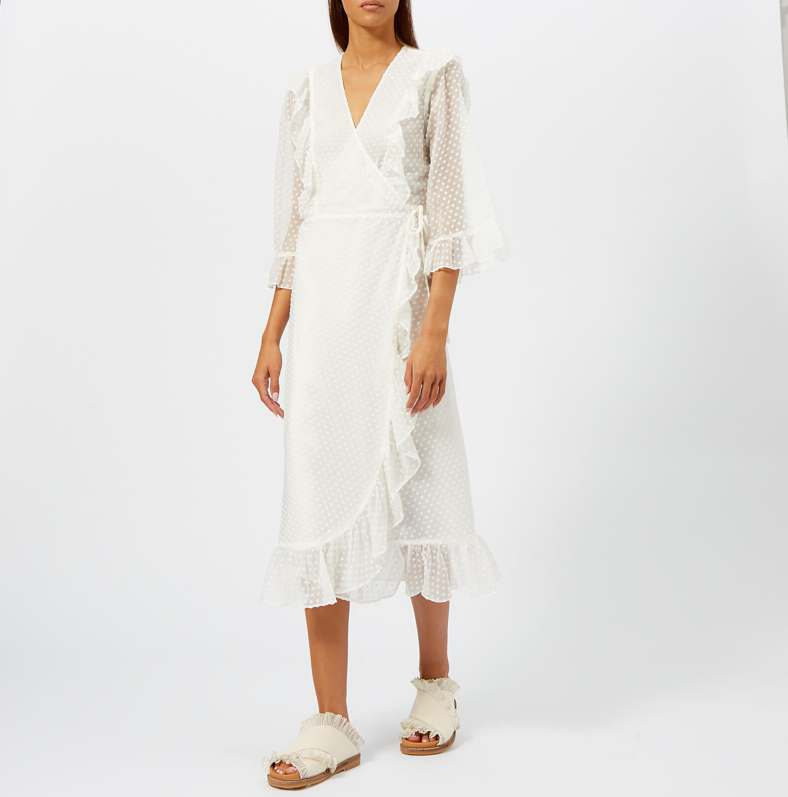 Ganni deals jasmine dress