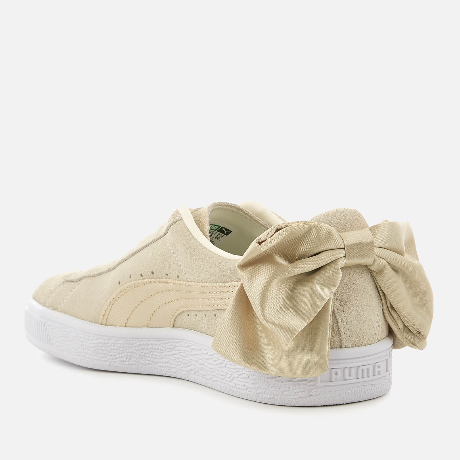 Puma satin bow trainers clearance