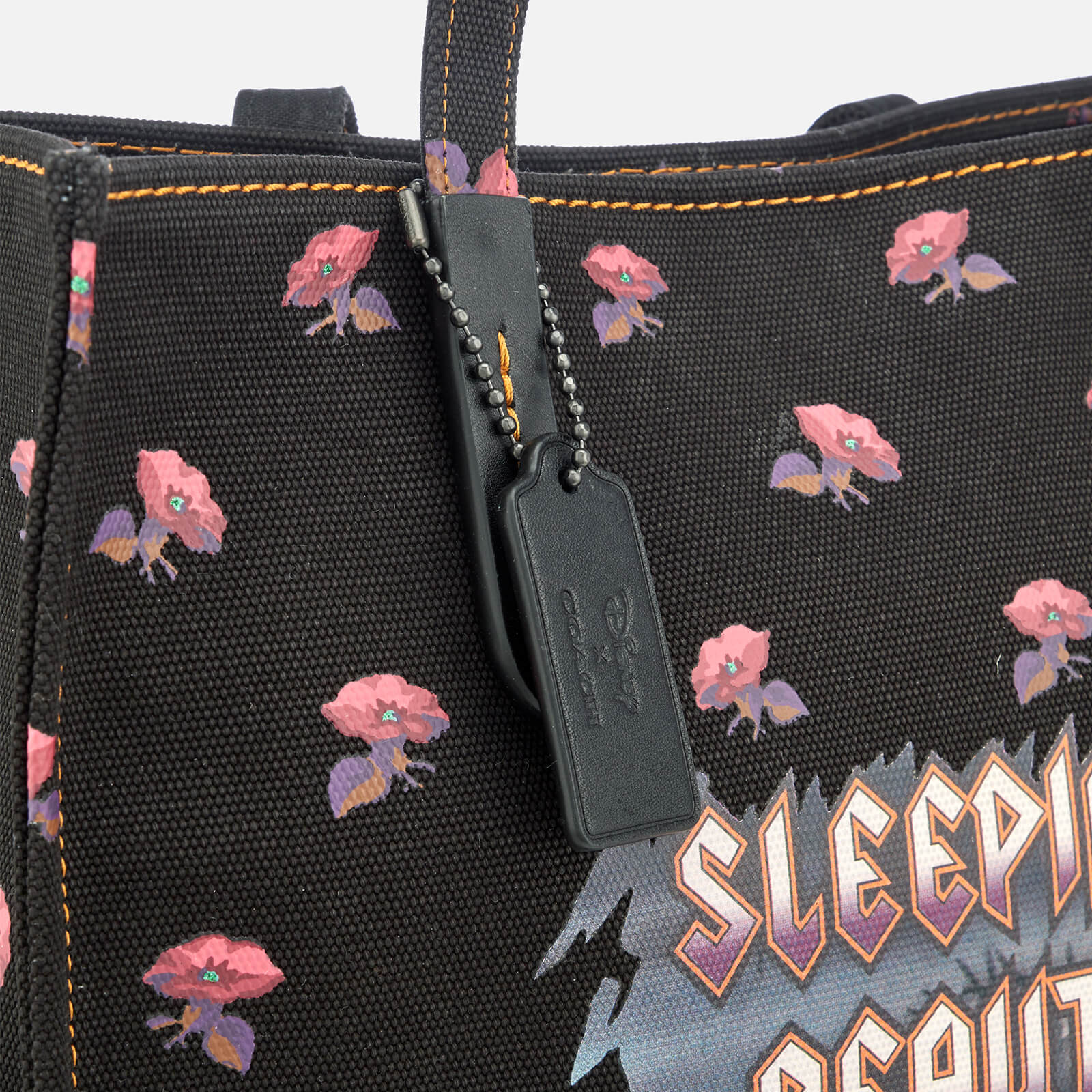 Coach 1941 Women s Disney X Coach Sleeping Beauty Tote Bag Black Coggles