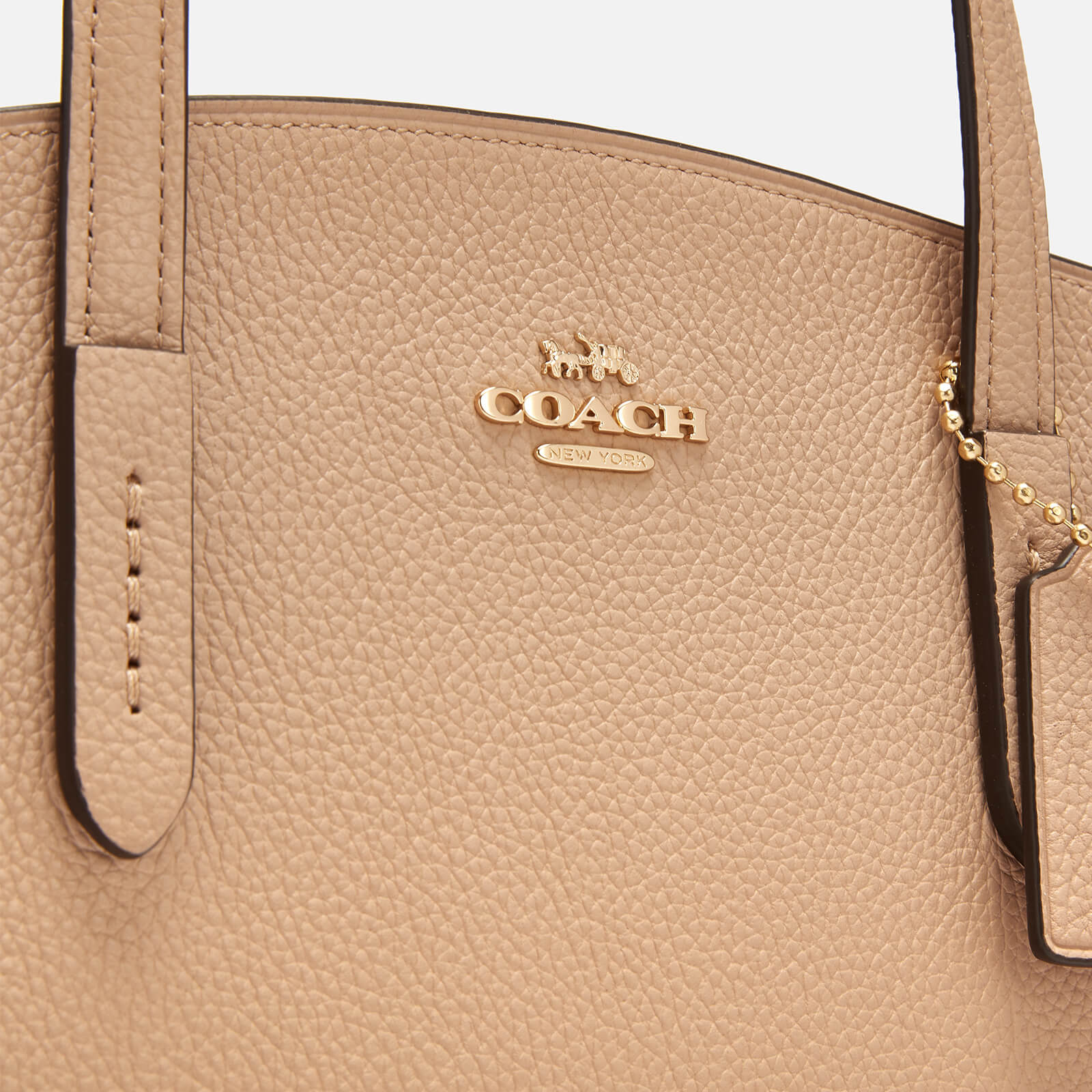 Coach Women s Polished Pebble Leather Charlie 28 Carryall