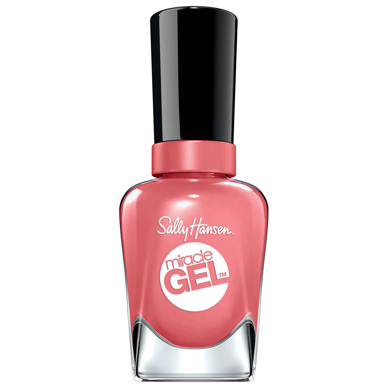 Esmalte de uñas Miracle Gel Sun Baked Collection de Sally Hansen - Koi Coral 14,7 ml