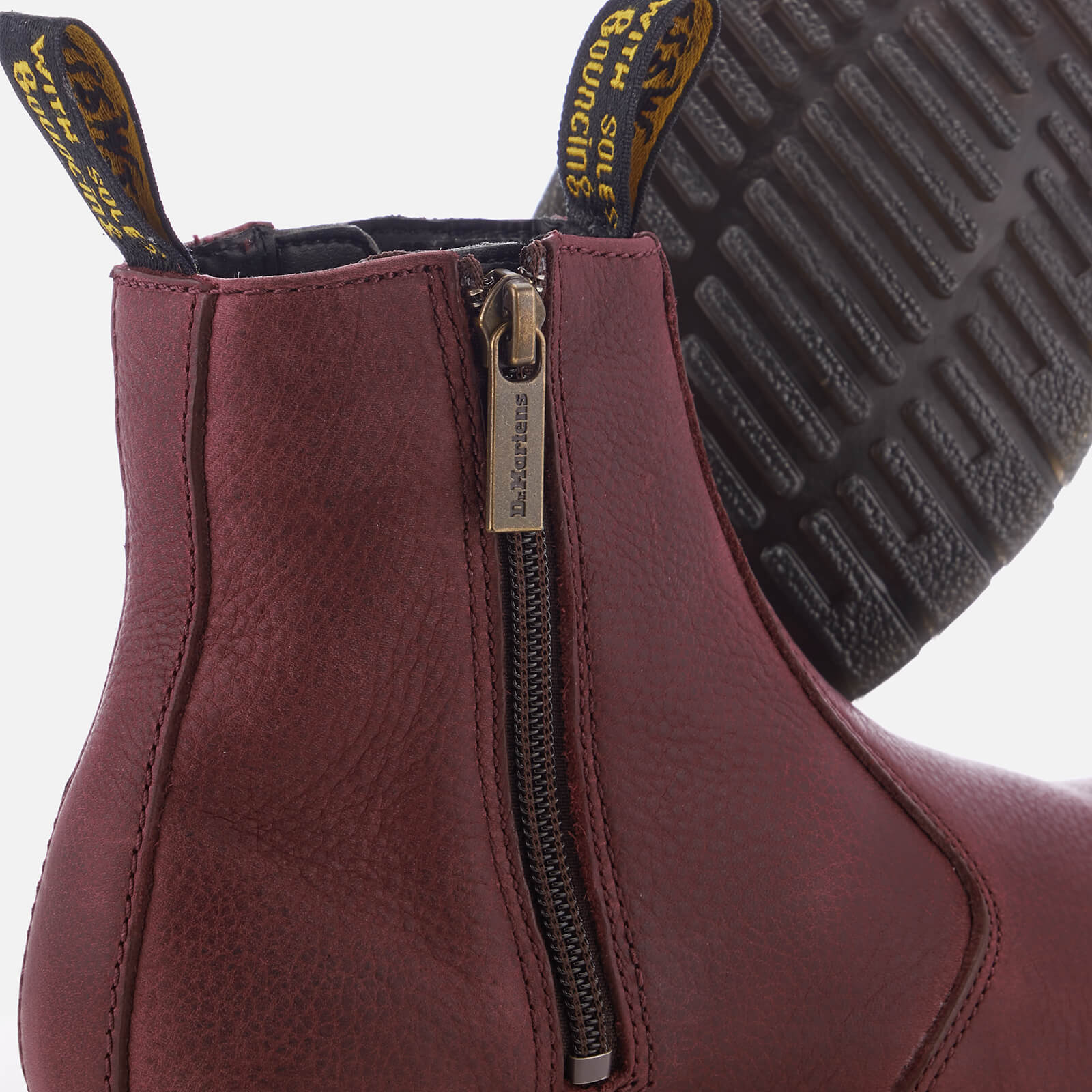 Dr martens cherry red grizzly clearance