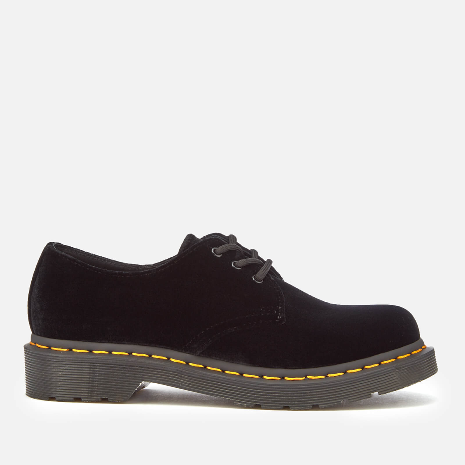 Velvet black doc martens sales