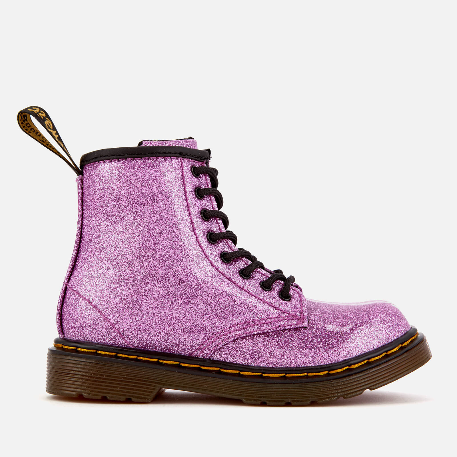 Dr martens pink & lilac 1460 hotsell glitter boots junior