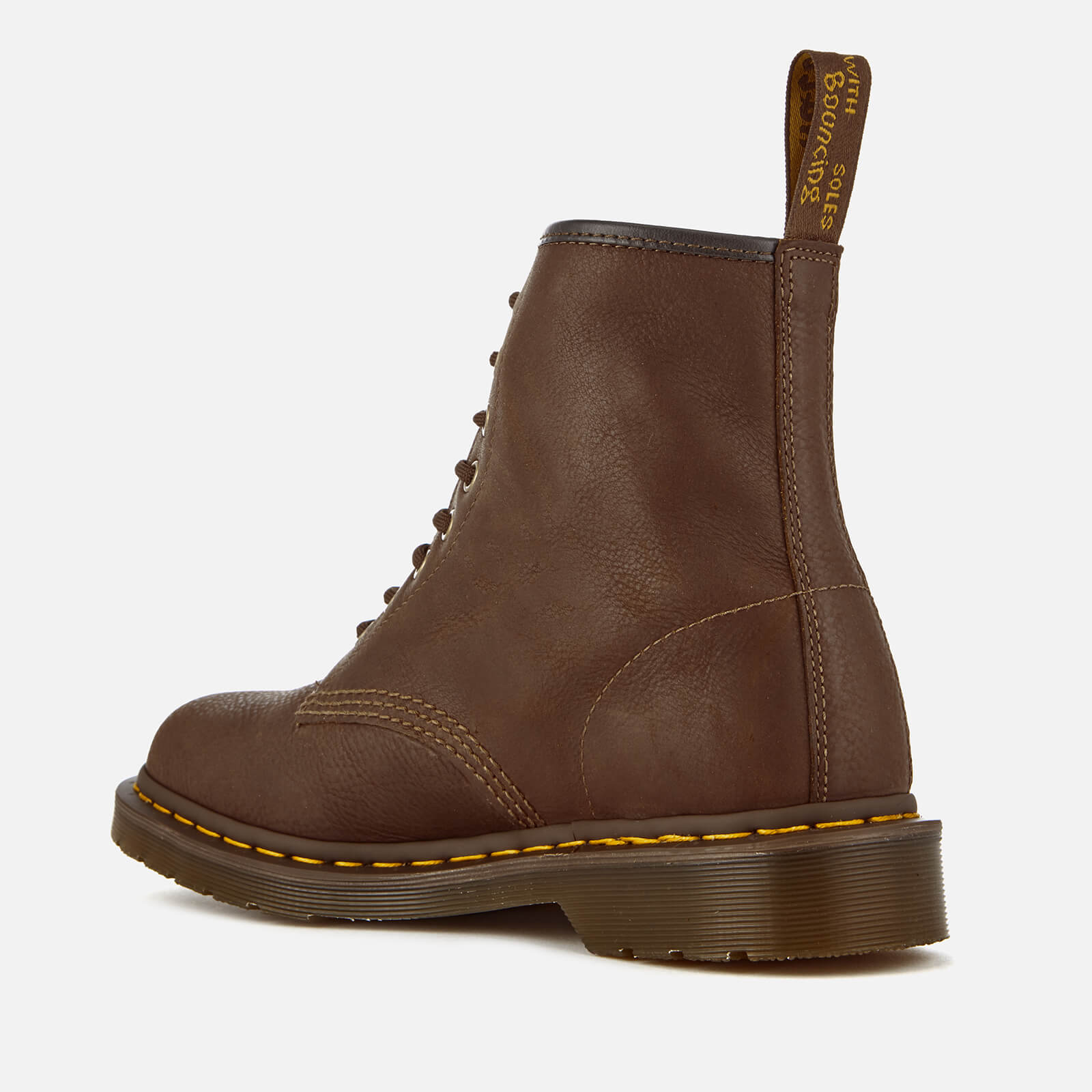 Dr. Martens Men s 1460 Carpathian Full Grain Leather 8 Eye Boots Tan Coggles