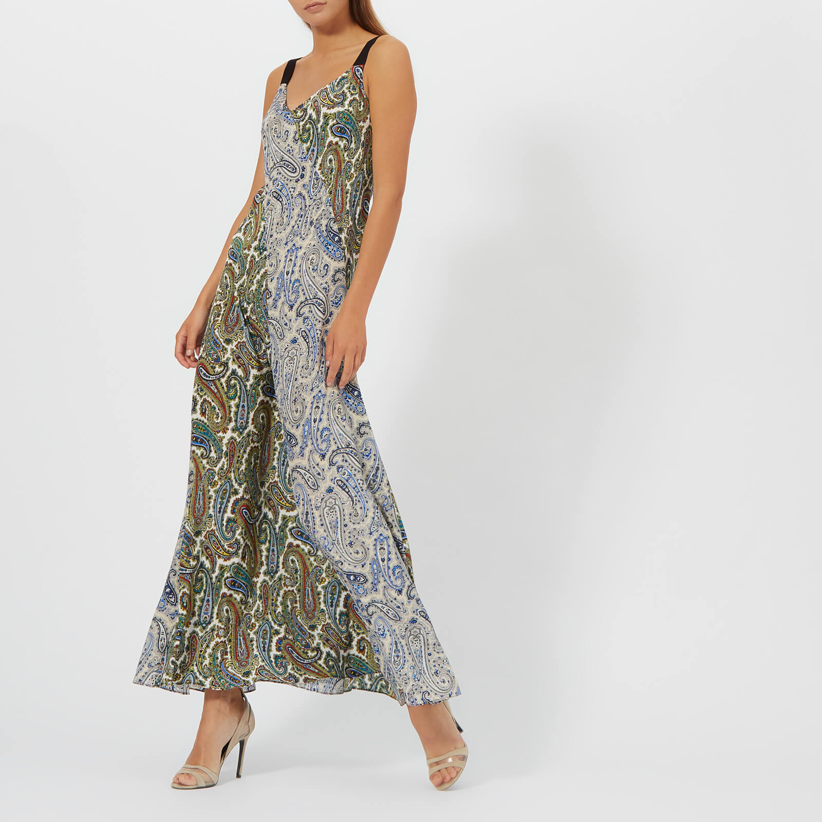 Diane von Furstenberg Women's Paneled Maxi Dress - Barton