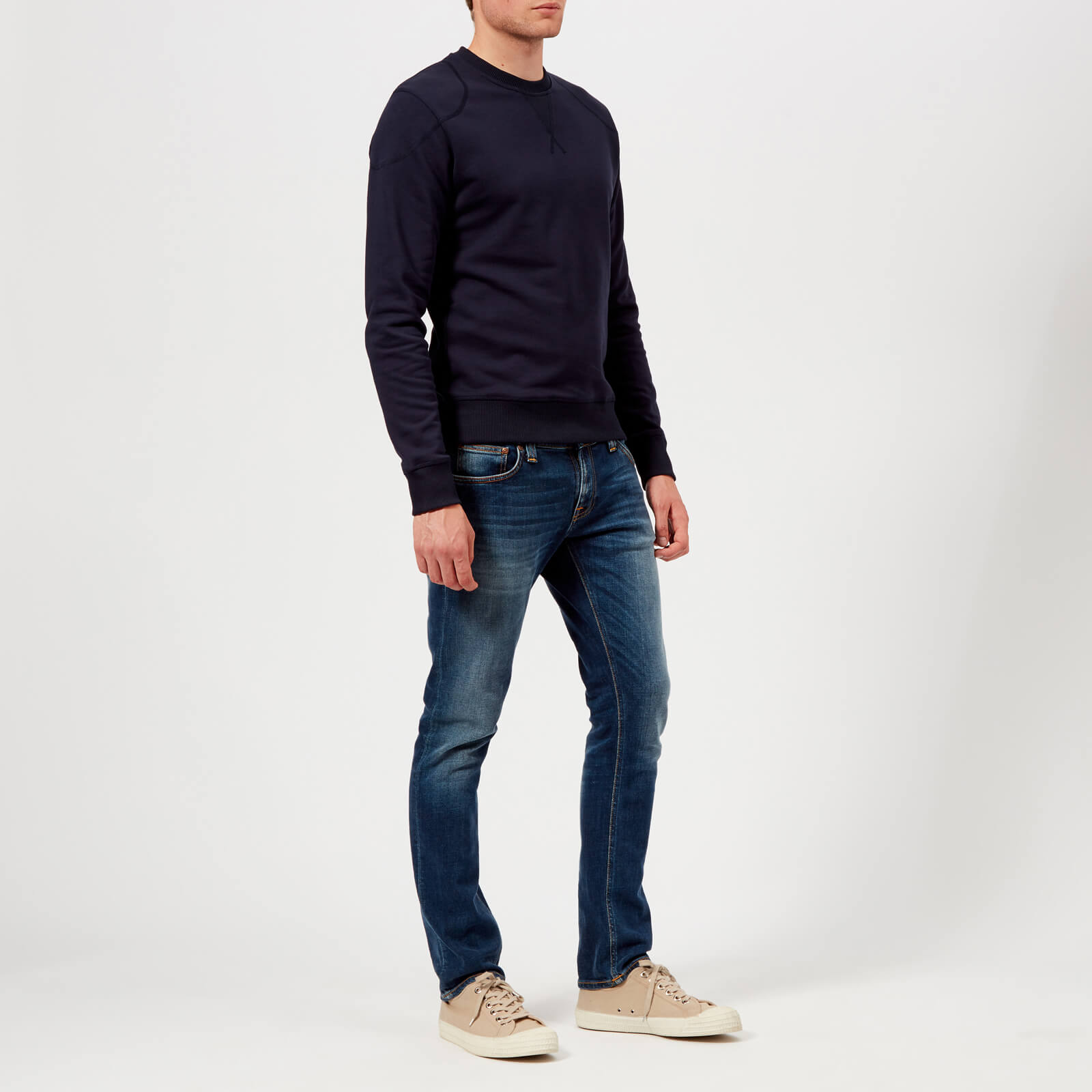 Belstaff Men s Jefferson Sweatshirt Navy Coggles