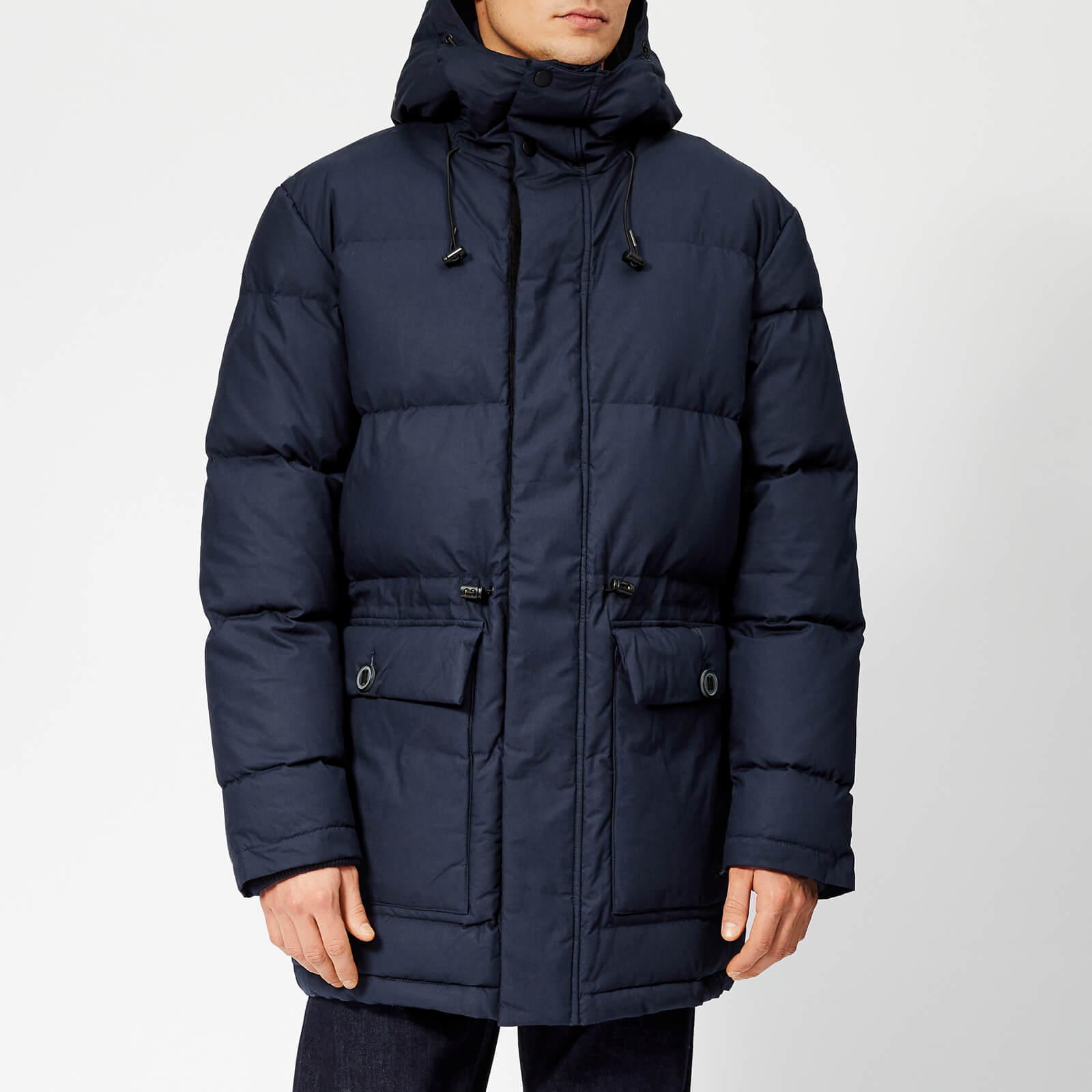 Edwin street parka black sales