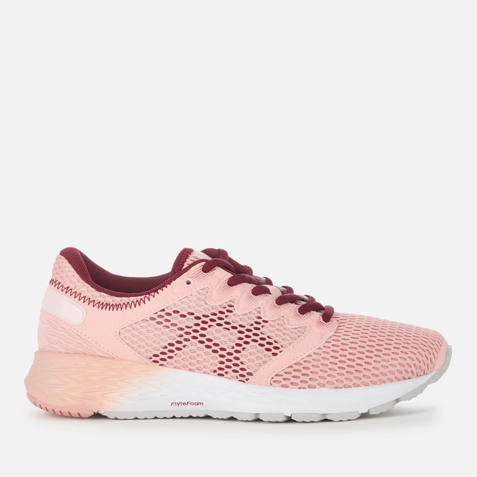 Asics Running Women s Roadhawk FF2 Trainers Frosted Rose Cordovan Coggles