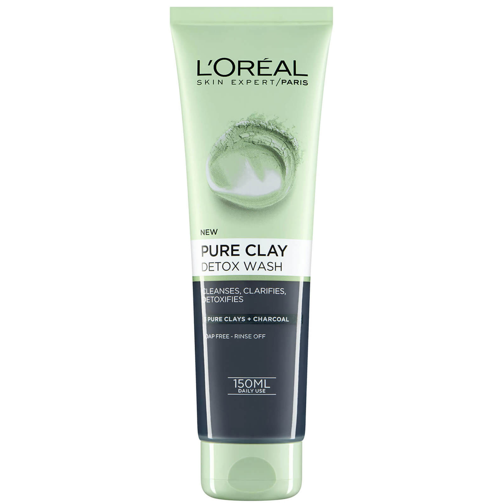 Gel efecto detox arcillas puras de L'Oréal Paris 150 ml