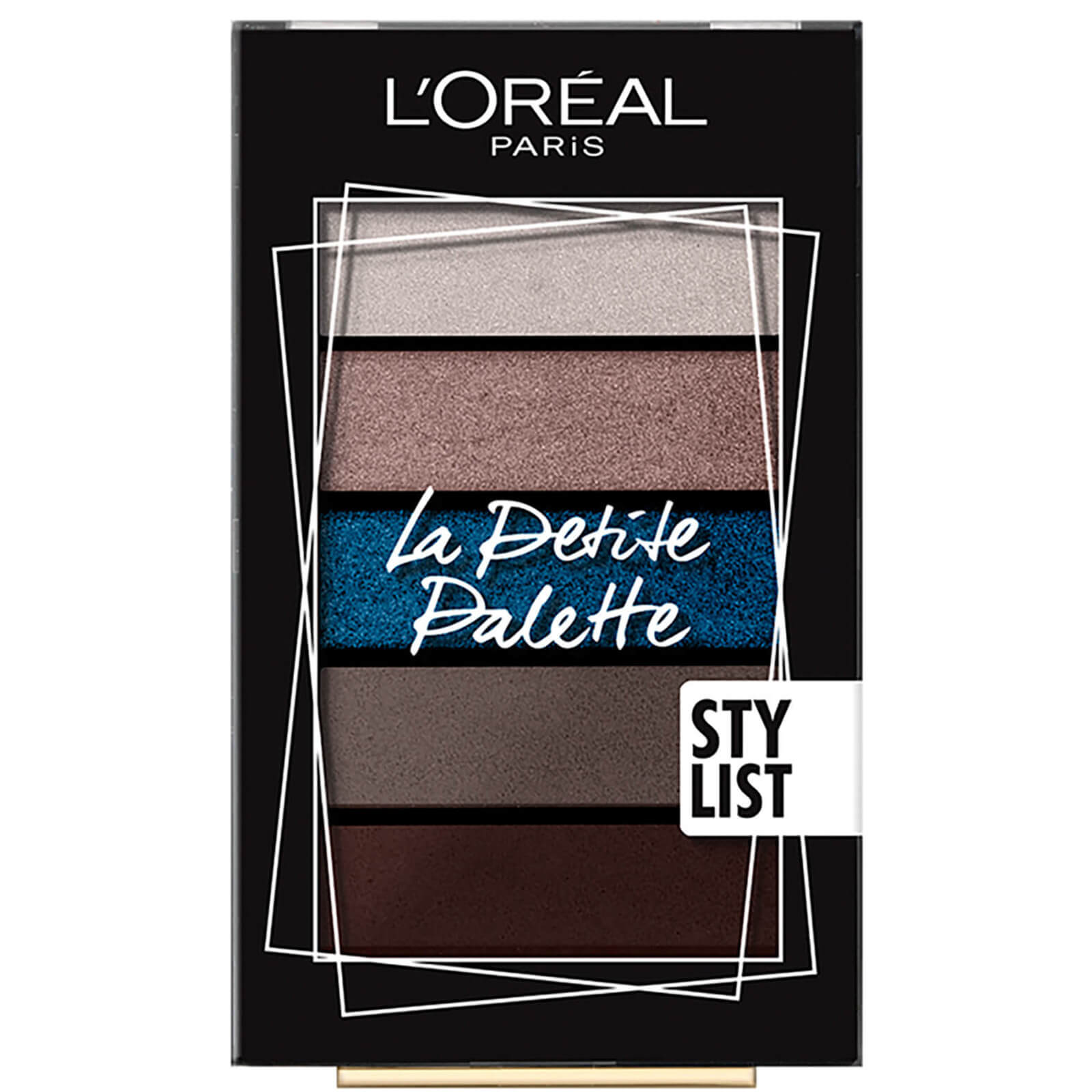 Minipaleta de sombra de ojos Mini Eyeshadow Palette de L’Oréal Paris - 04 Stylist