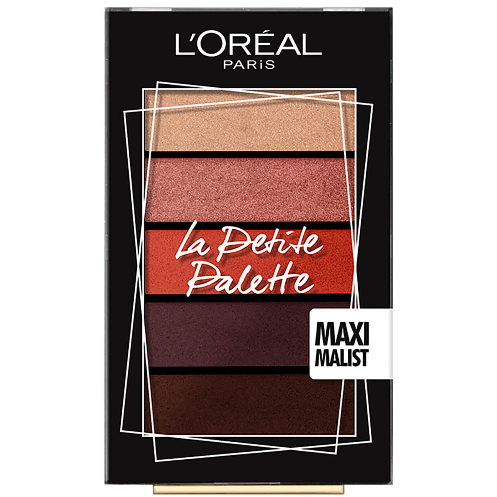 Minipaleta de sombra de ojos Mini Eyeshadow Palette de L’Oréal Paris - 01 Maximalist