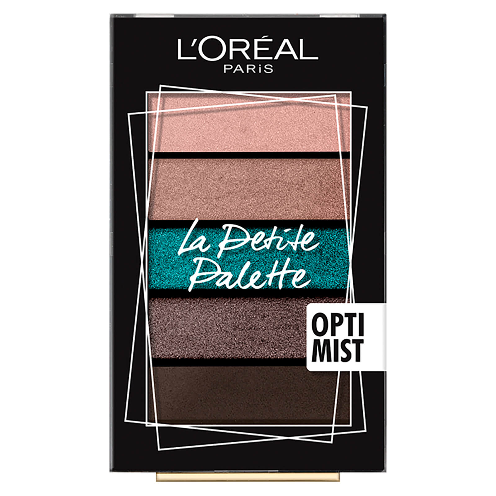 Minipaleta de sombra de ojos Mini Eyeshadow Palette de L’Oréal Paris - 03 Optimist