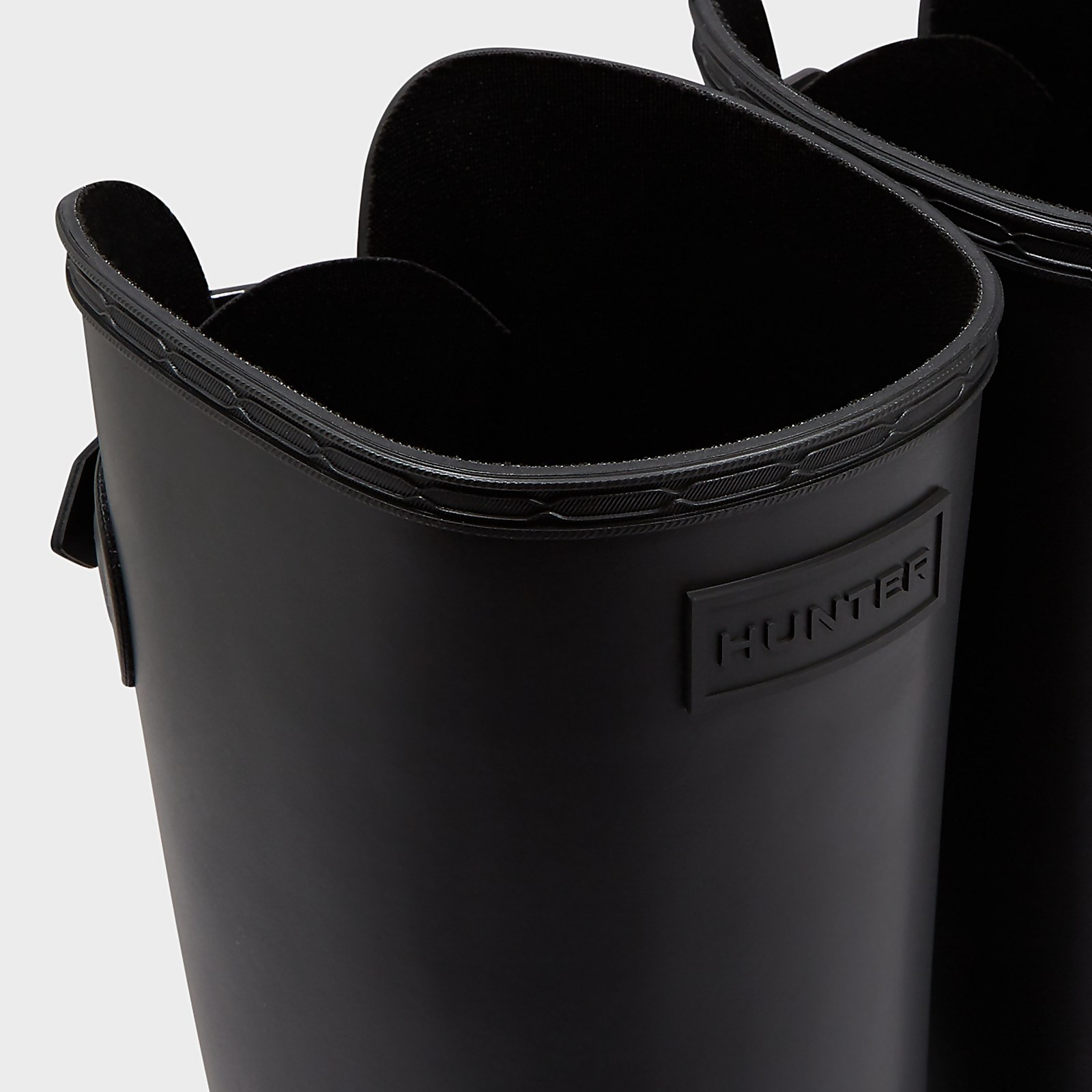Hunter refined stud tall waterproof biker boot on sale
