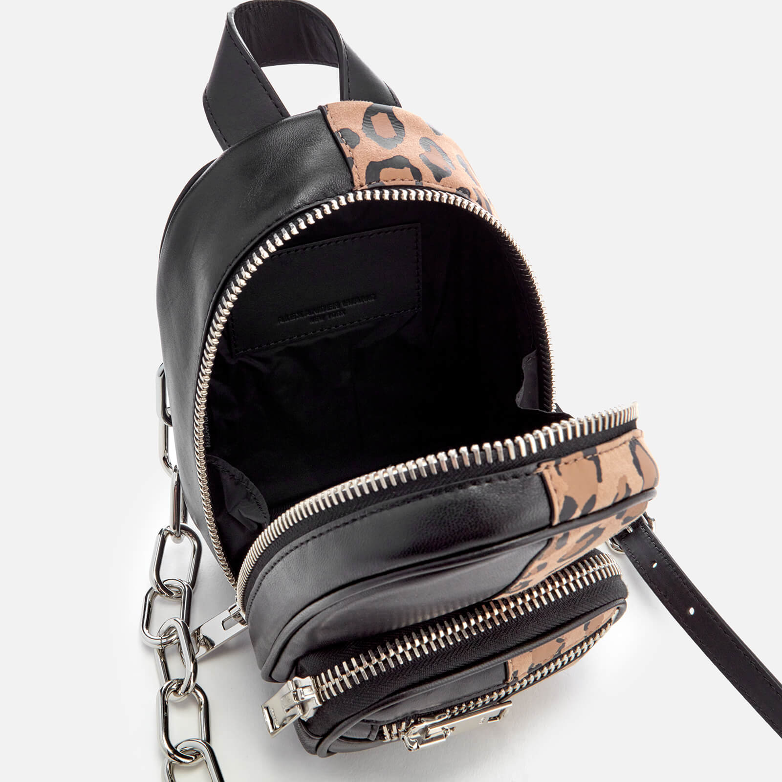 Alexander Wang Women's Attica Soft Mini Suede/Leather Backpack - Leopard |  Coggles