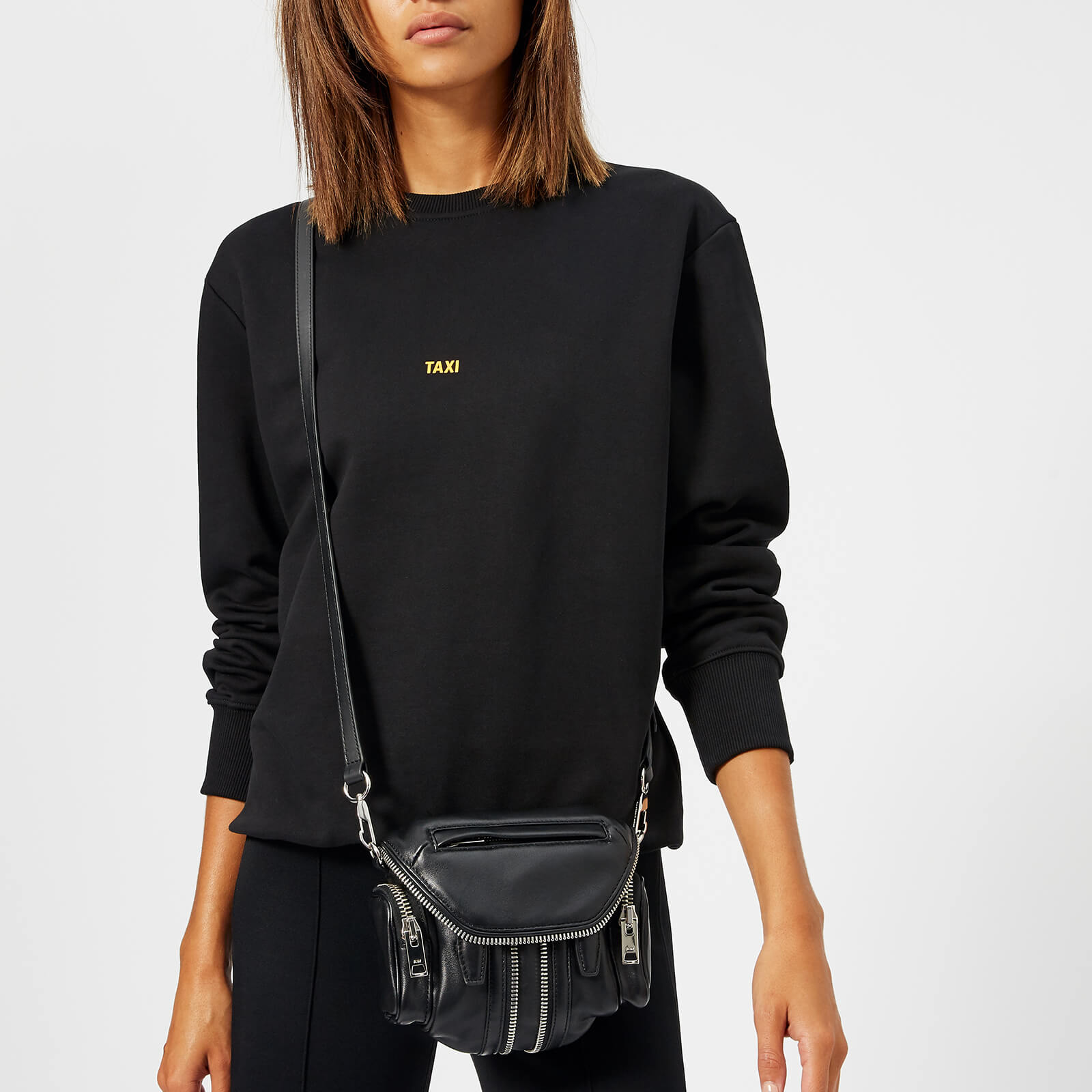 Alexander wang micro marti zipper crossbody on sale