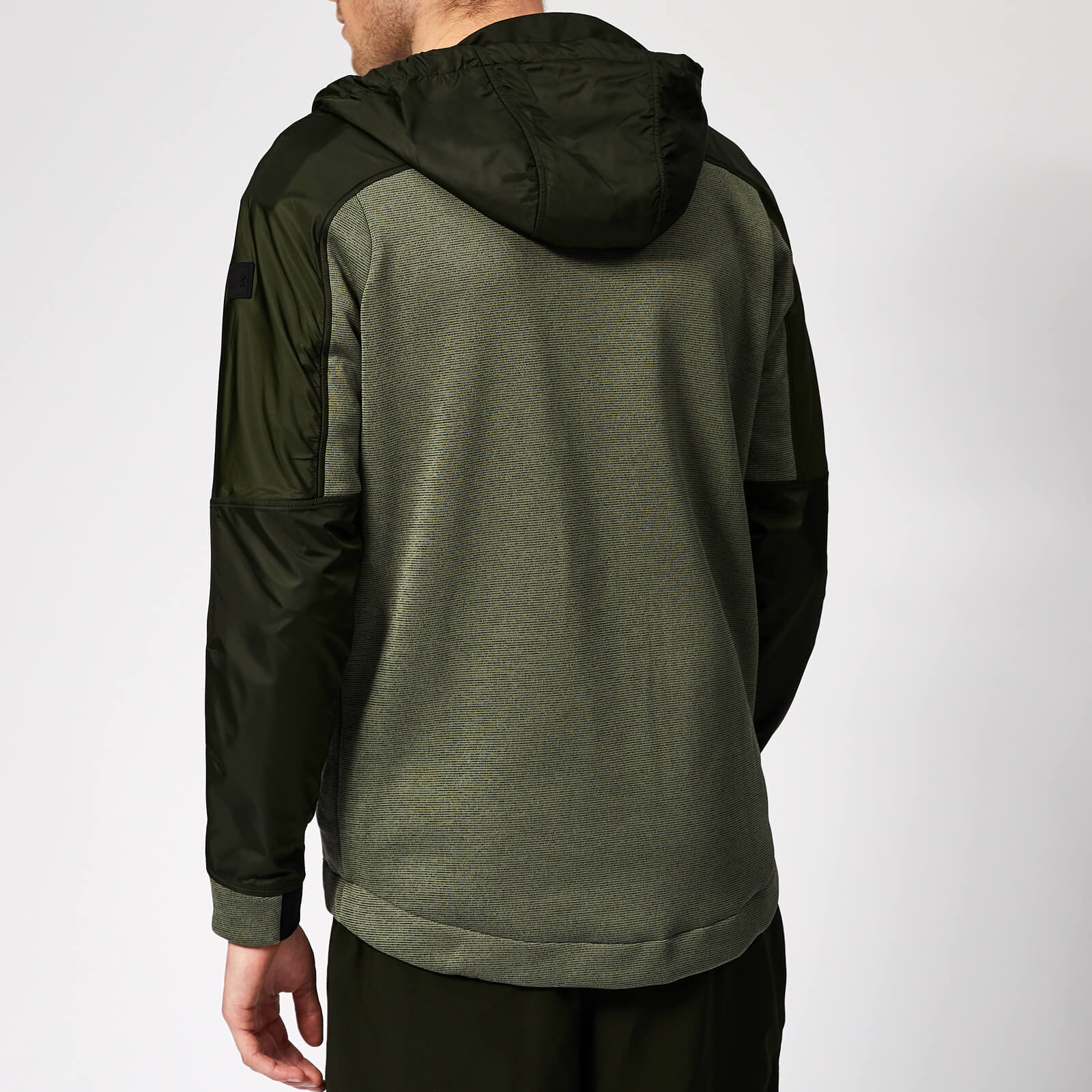 Under Armour Men s Unstoppable Coldgear Swacket Moss Green Artillery Green Coggles