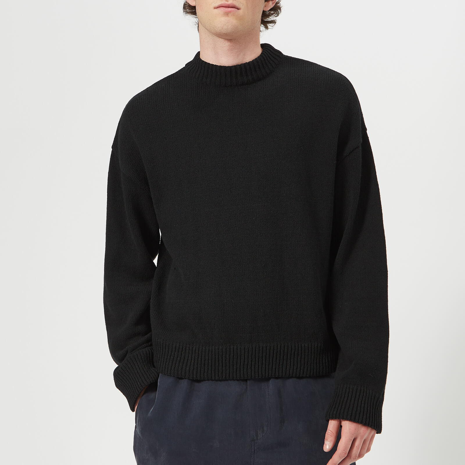 Our Legacy Men's Sonar Roundneck Jumper - Black | Coggles