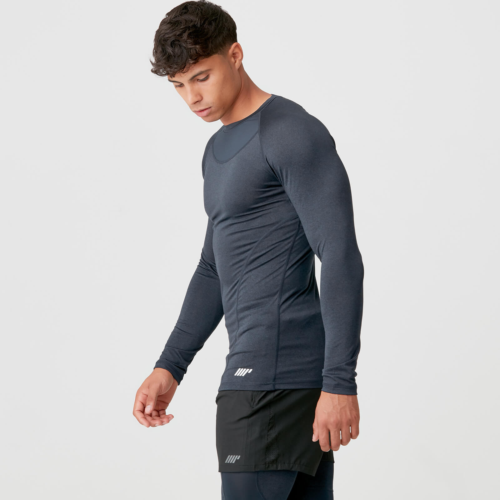 くるーどぽっぷ　BFコンプレッションスリーブ　M/ロング/黒 mxp 【 MXP エムエックスピー 】 SMOOTH COMFORT LONG SLEEVE