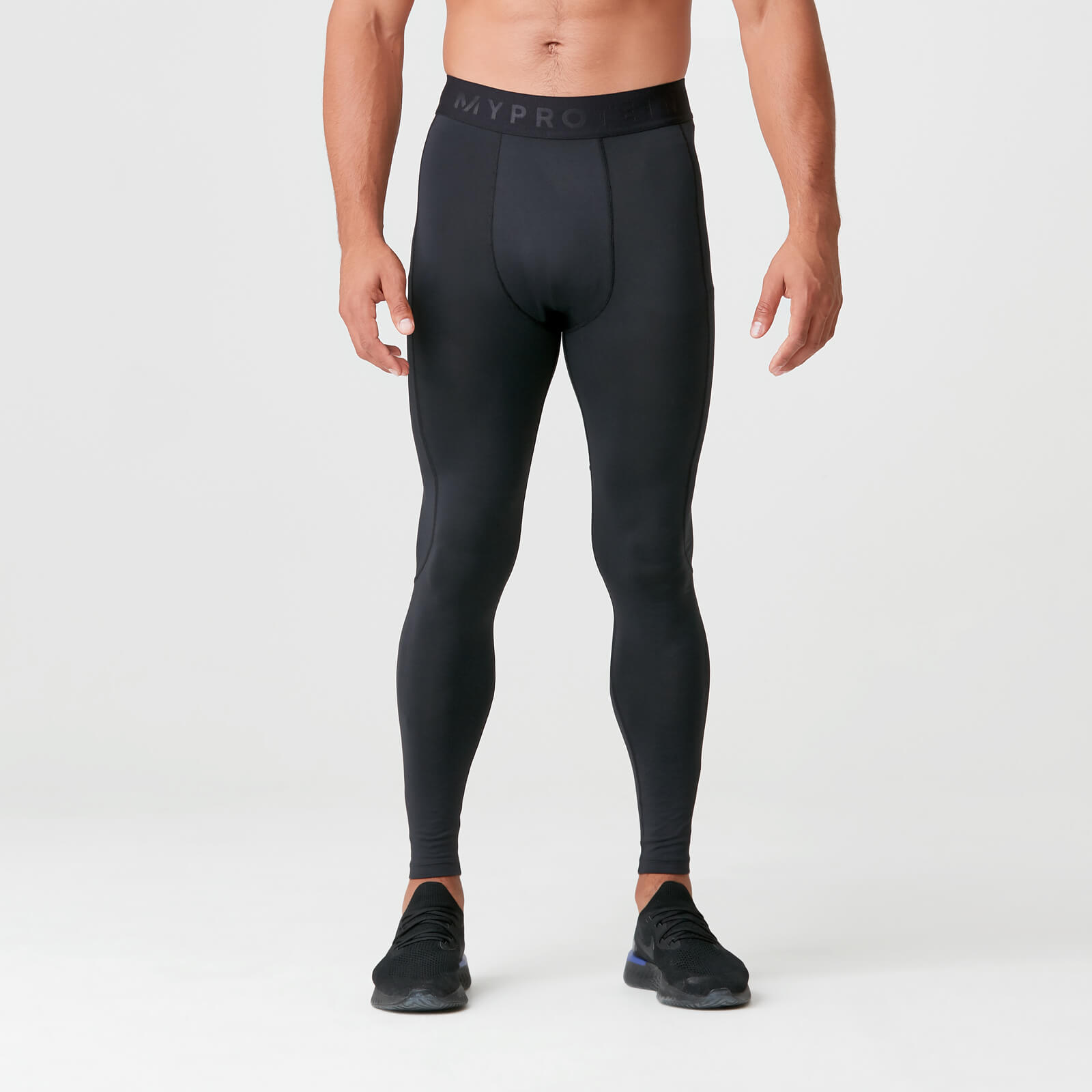 MP Men's Charge Compression Tights - Black - S
