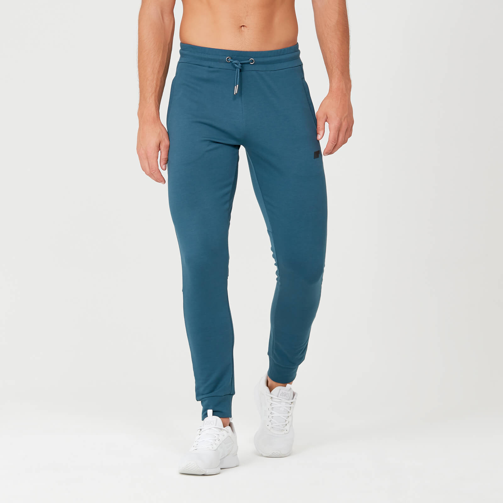 Form joggers hlače - Petrolej plave